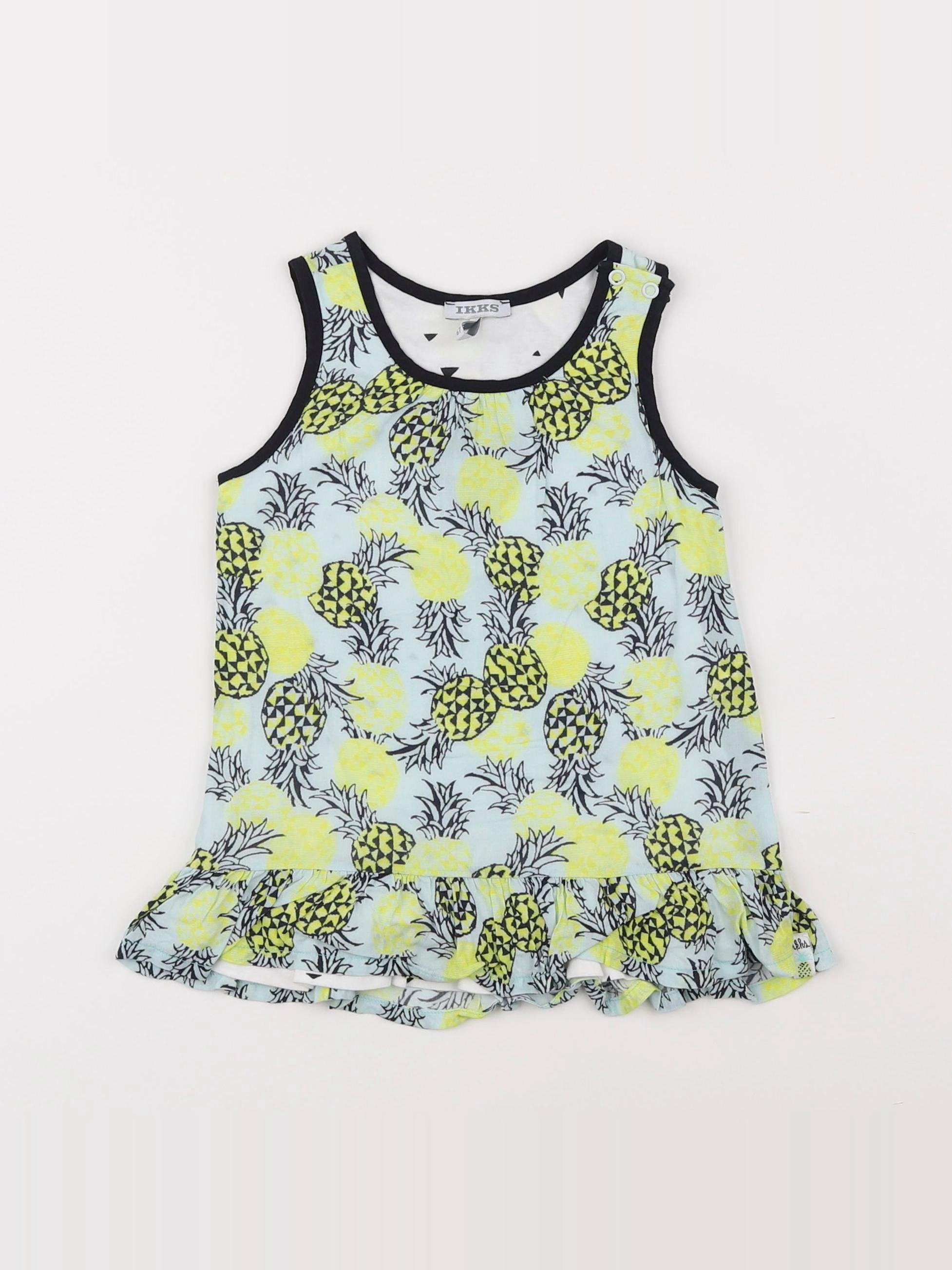IKKS - robe jaune - 6 mois