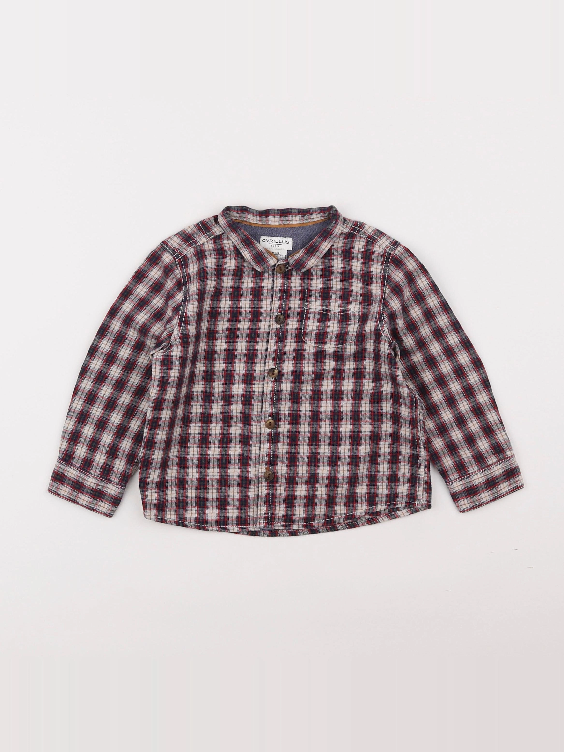 Cyrillus - chemise multicolore - 18 mois