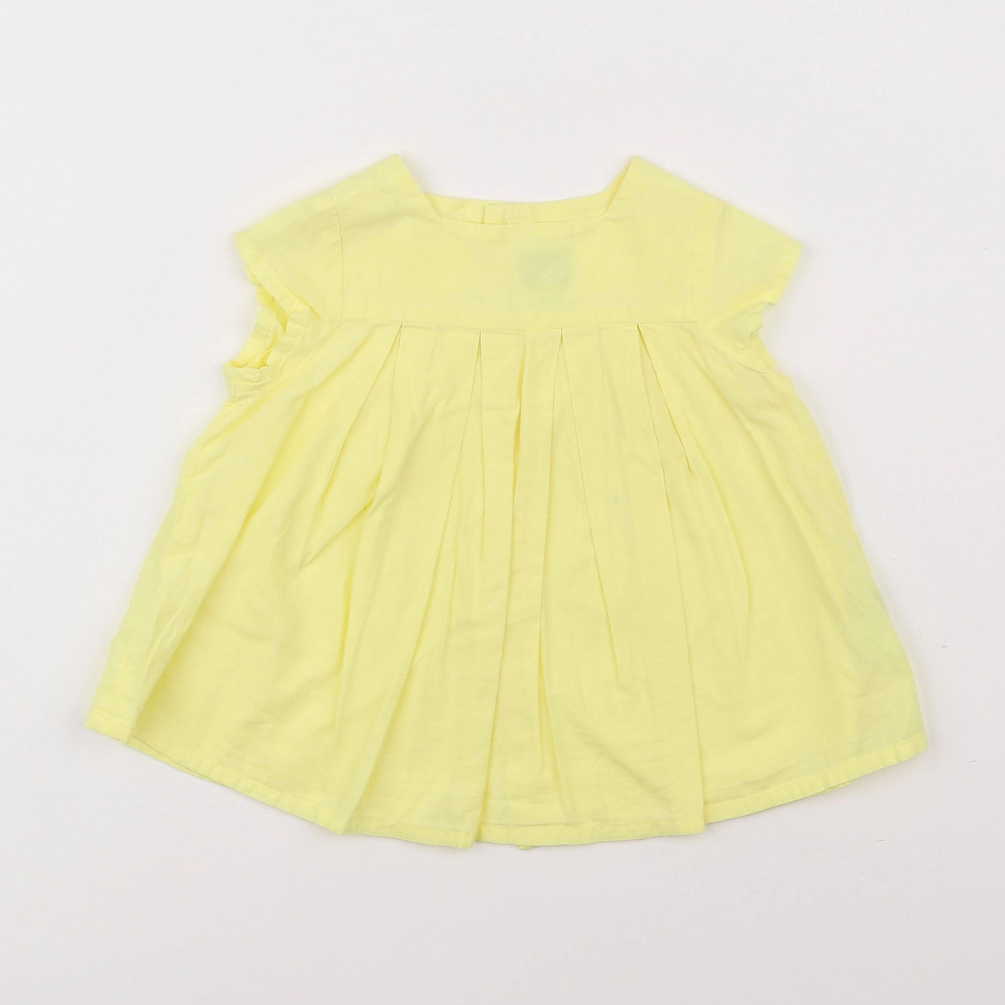 Bonton - robe jaune - 18 mois