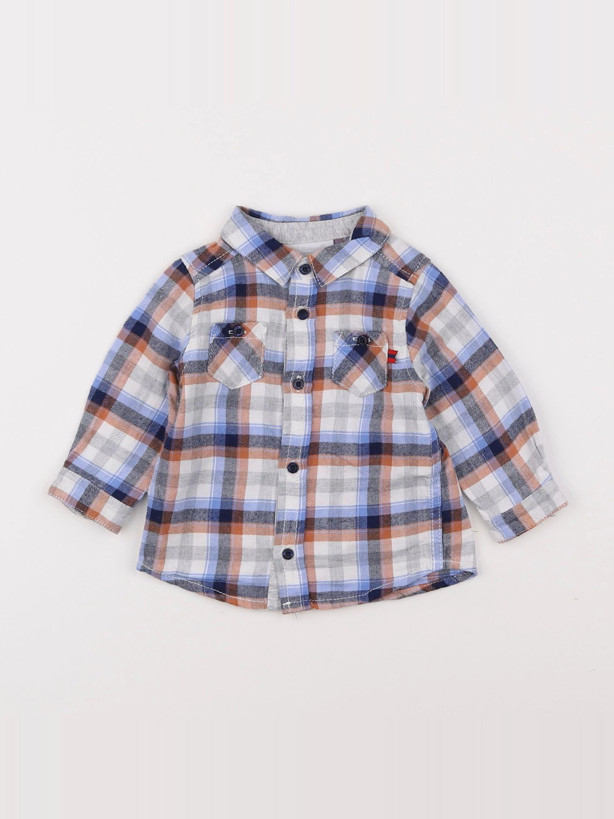 Cadet Rousselle - chemise multicolore - 6 mois