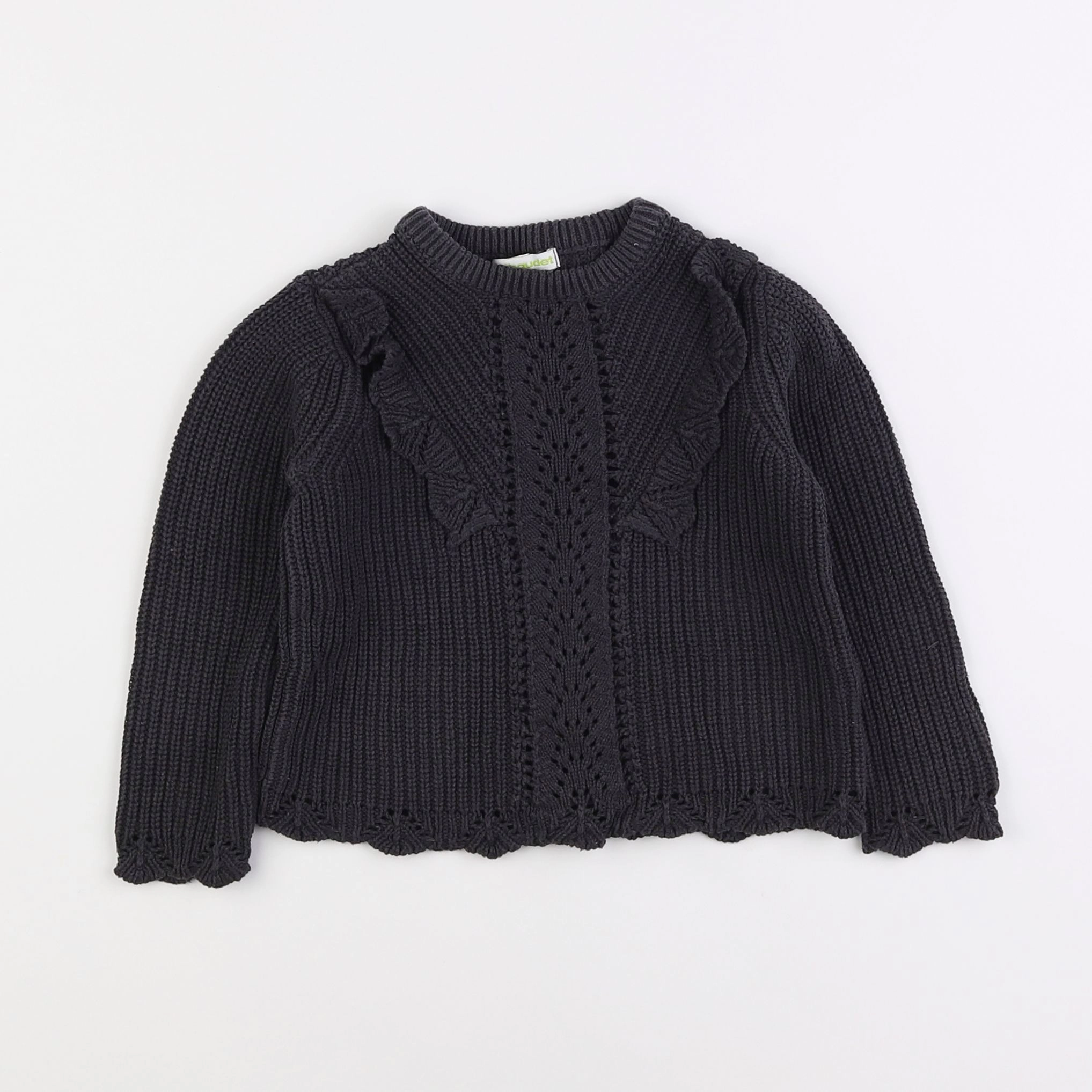 Vertbaudet - pull gris - 2 ans