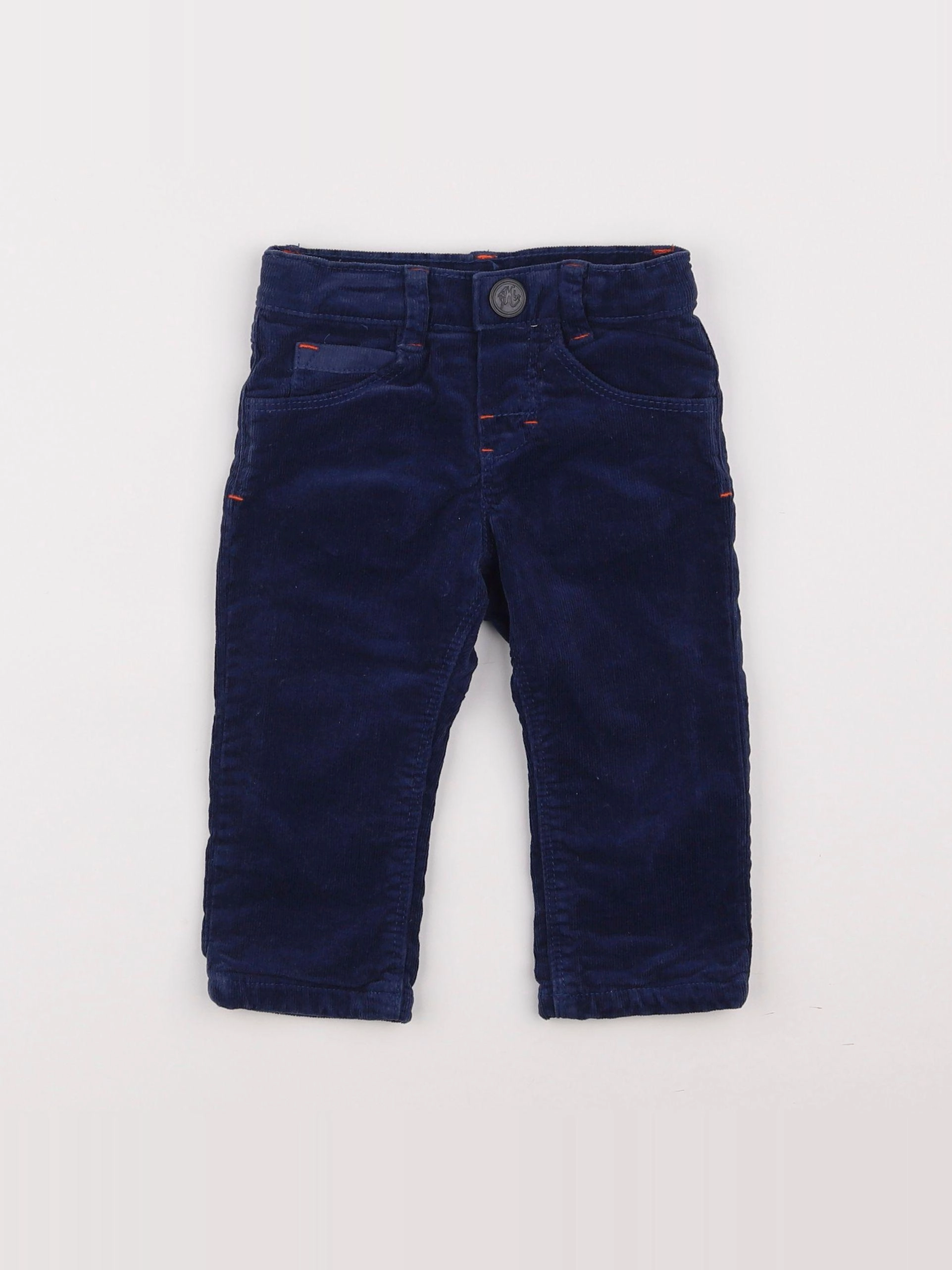 IKKS - pantalon bleu - 6 mois