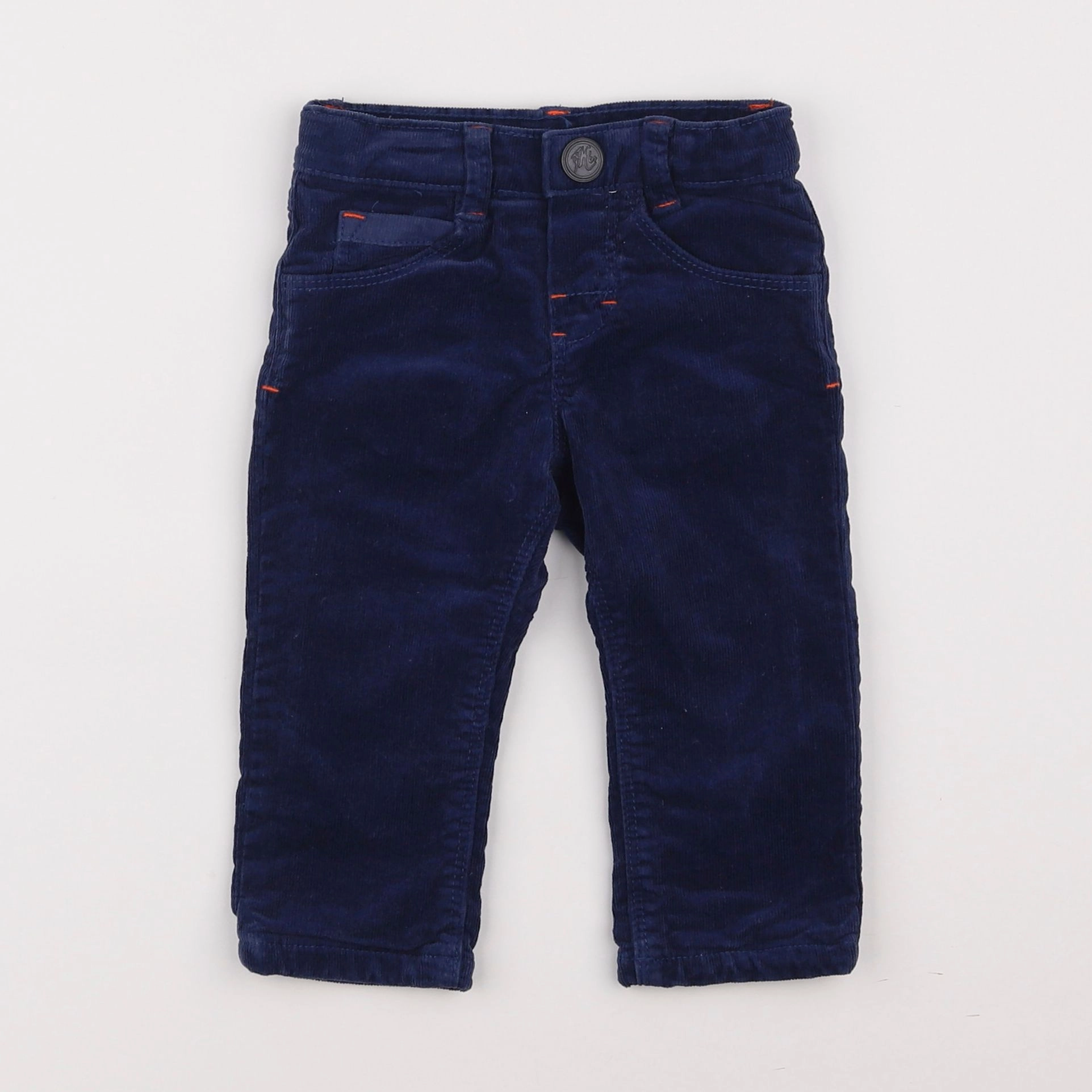 IKKS - pantalon bleu - 6 mois