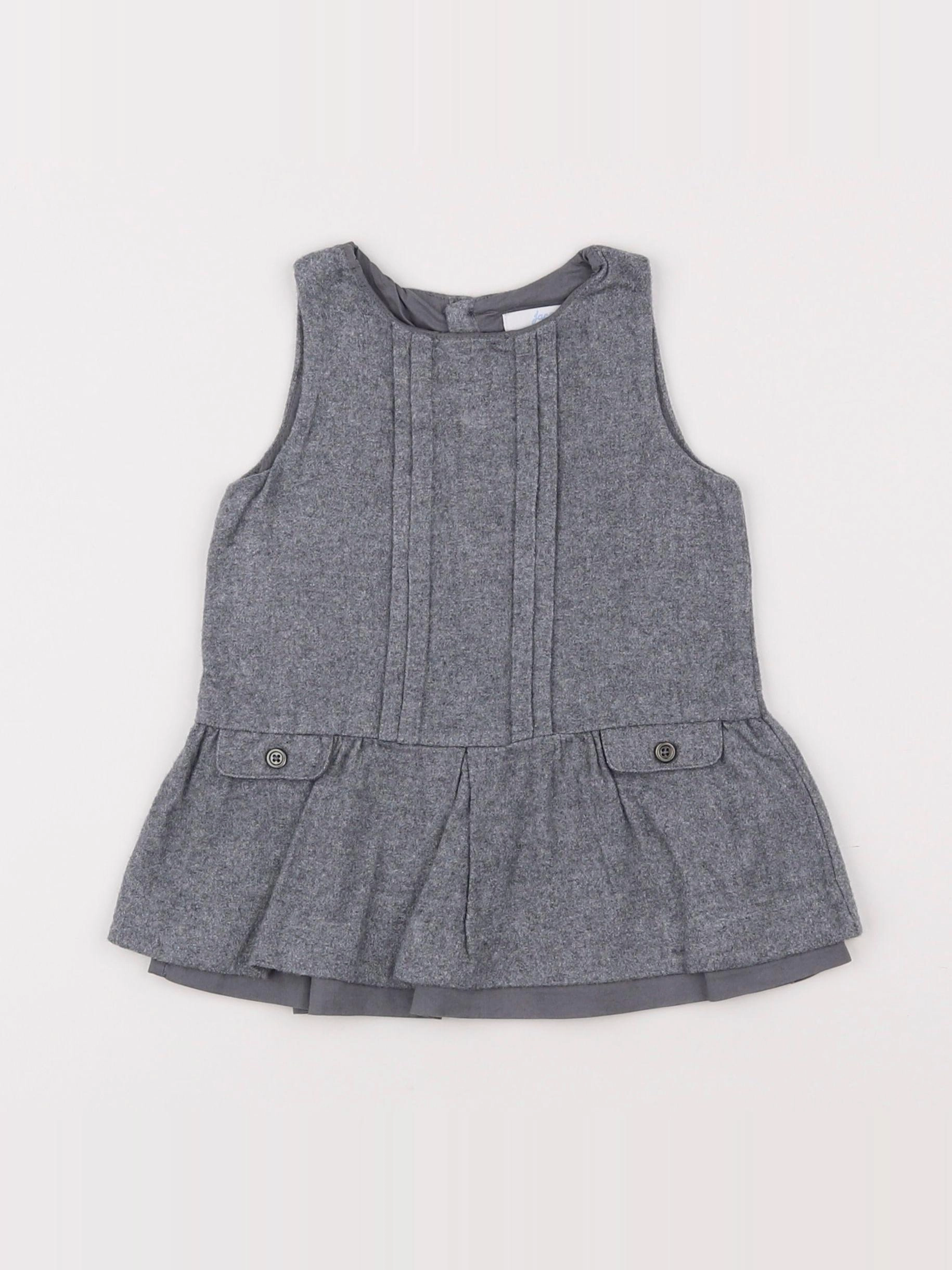 Jacadi - robe gris - 6 mois