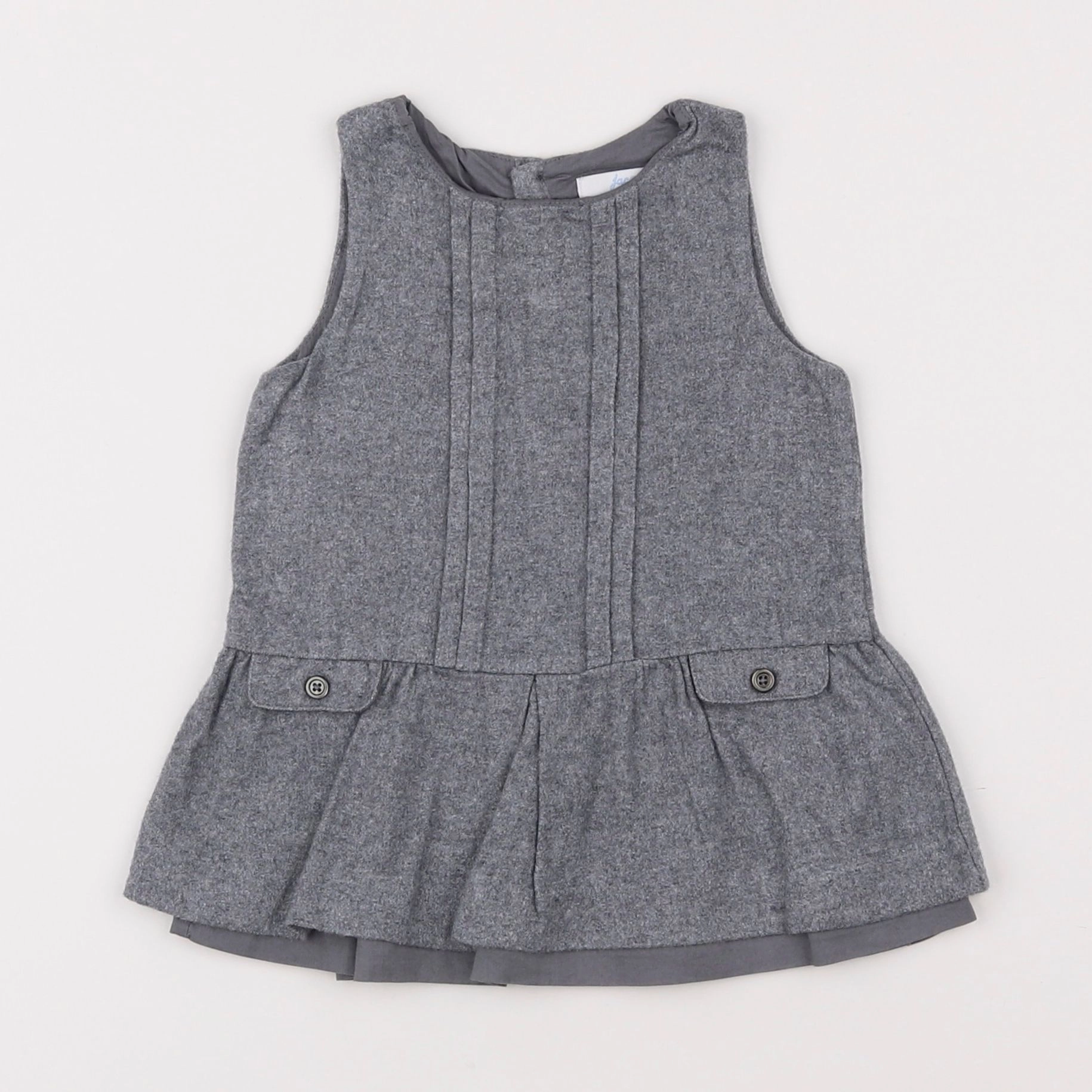 Jacadi - robe gris - 6 mois