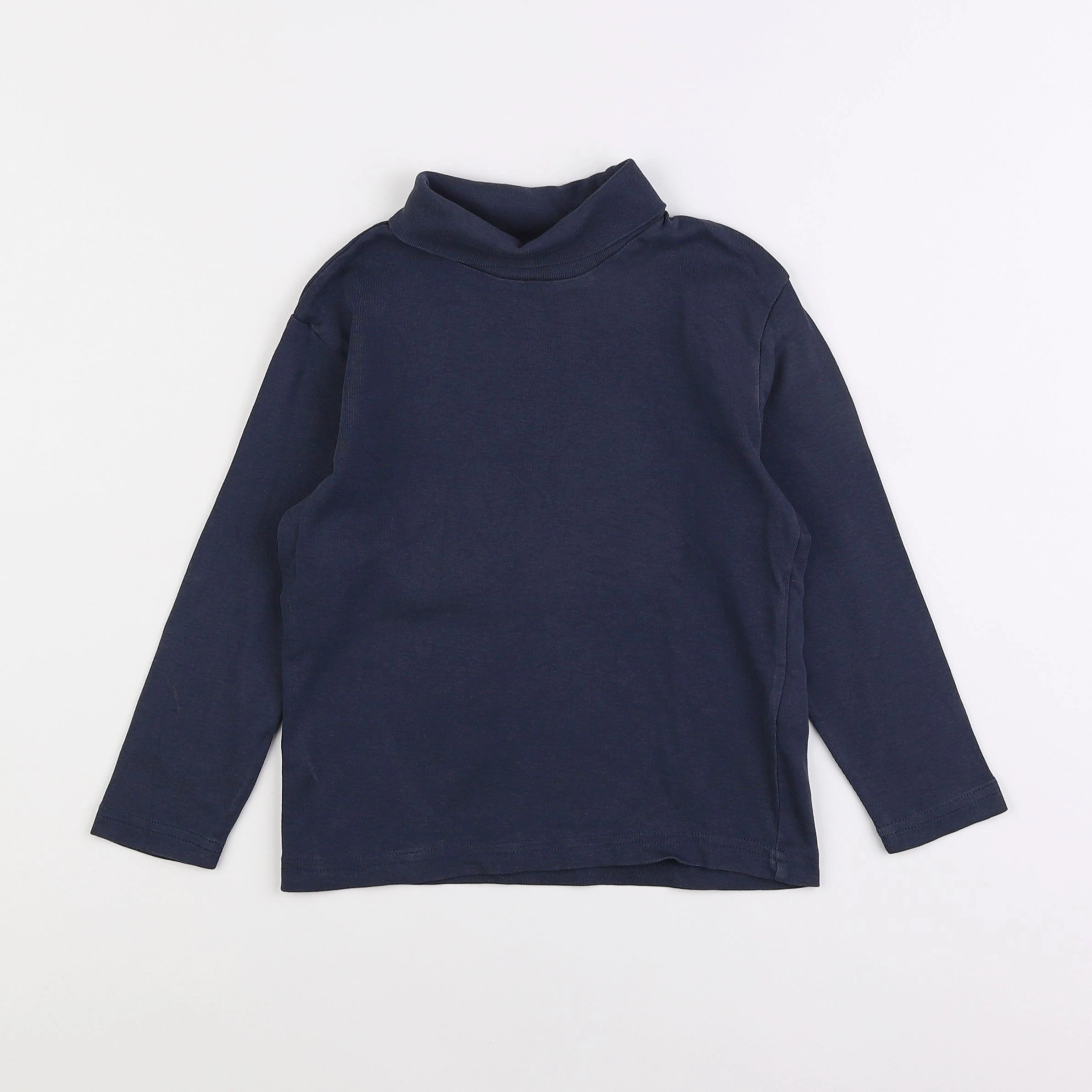 Vertbaudet - sous-pull bleu - 5 ans