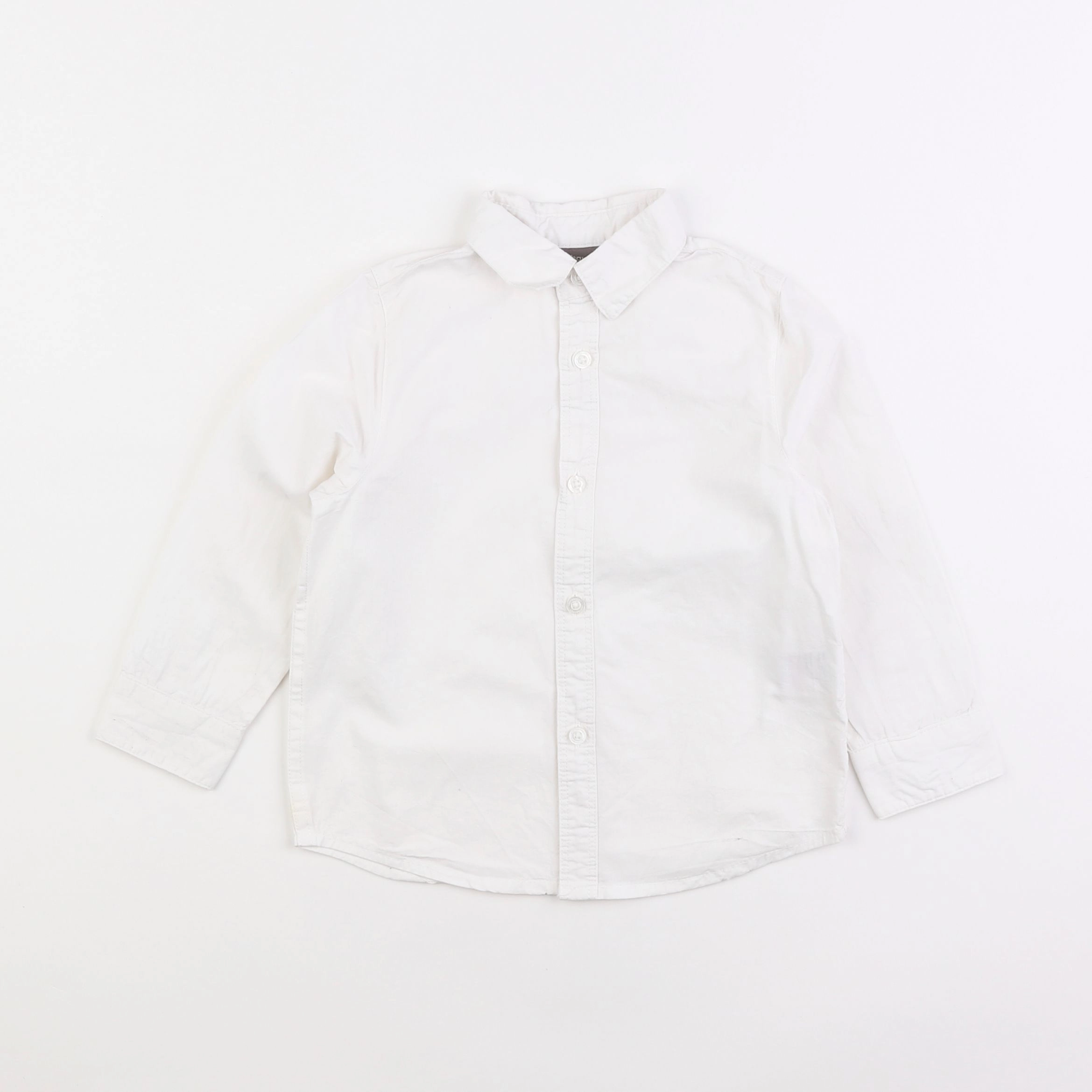 Vertbaudet - chemise blanc - 3 ans