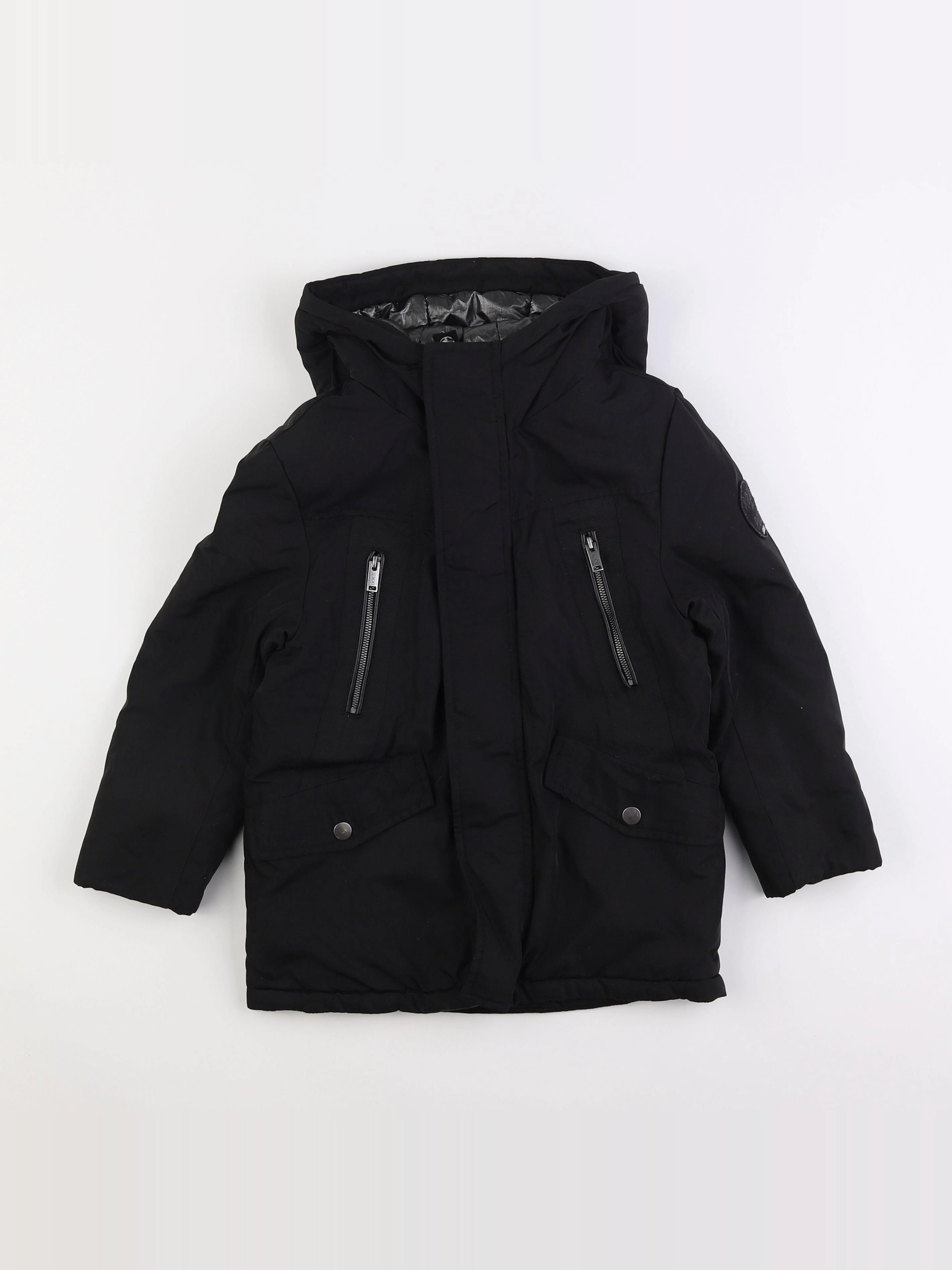 IKKS - manteau noir - 6 ans