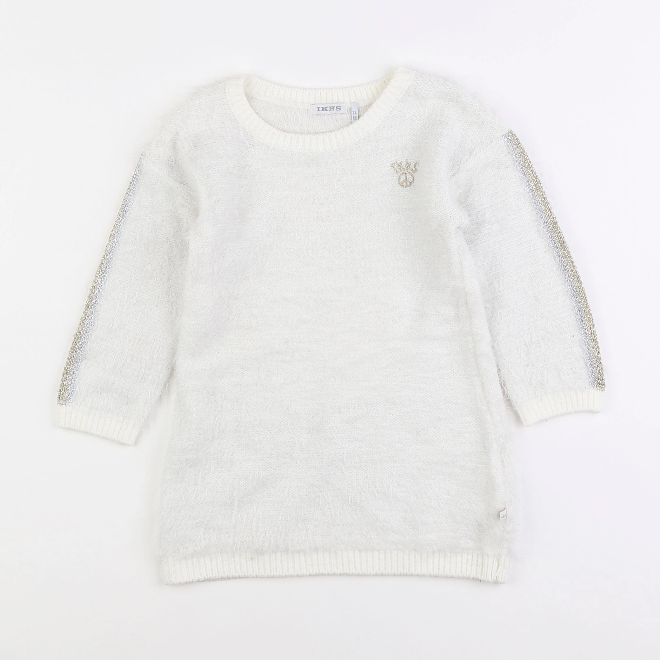 IKKS - robe blanc - 2 ans