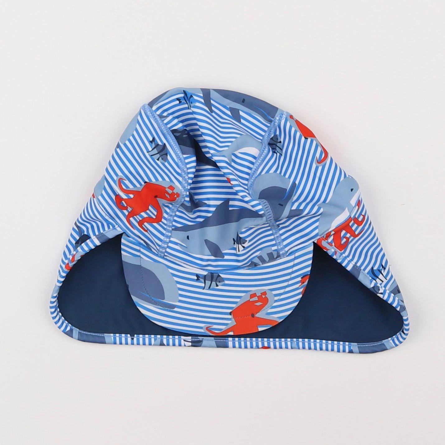 Next - casquette de plage bleu - 12/18 mois