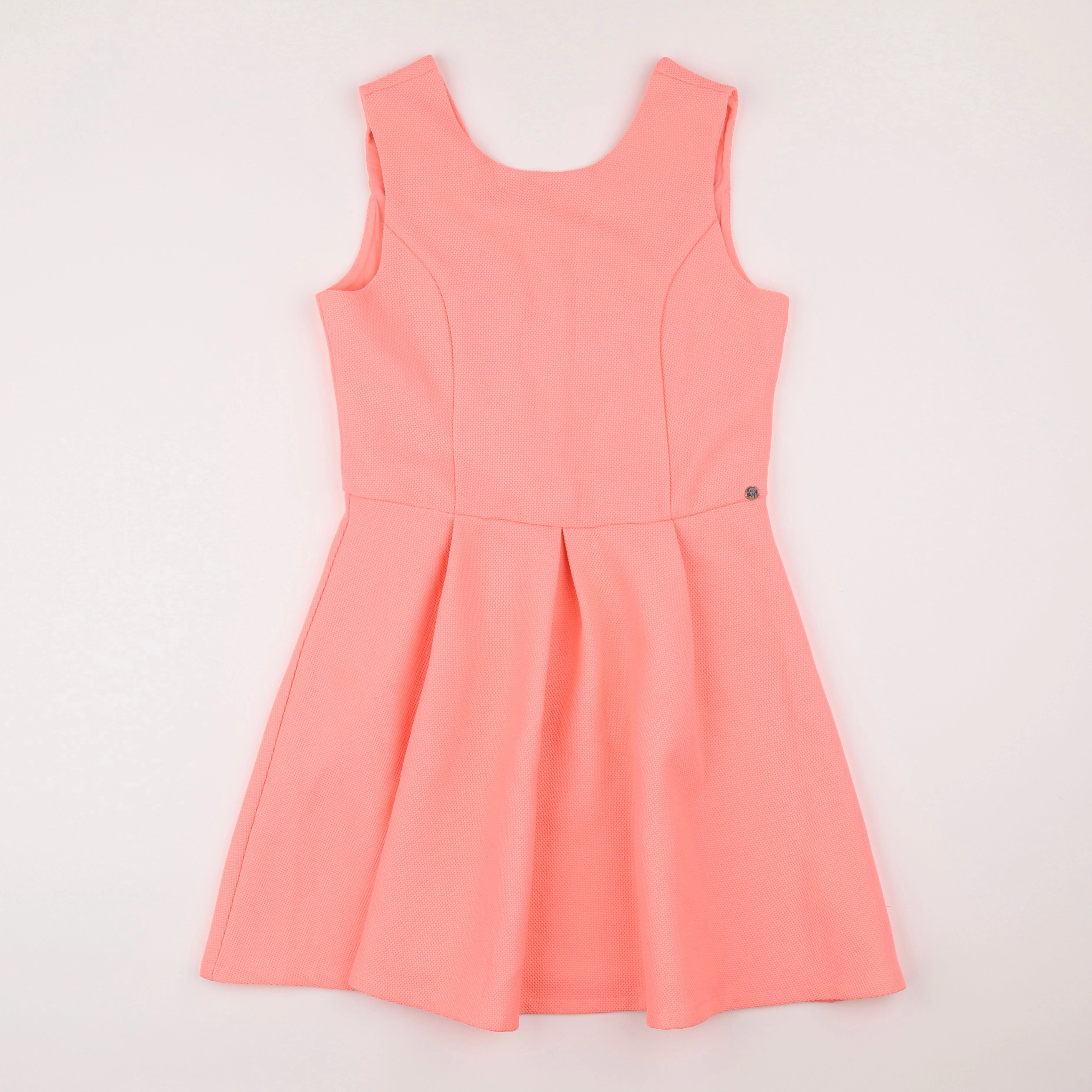 IKKS - robe rose fluo - 14 ans