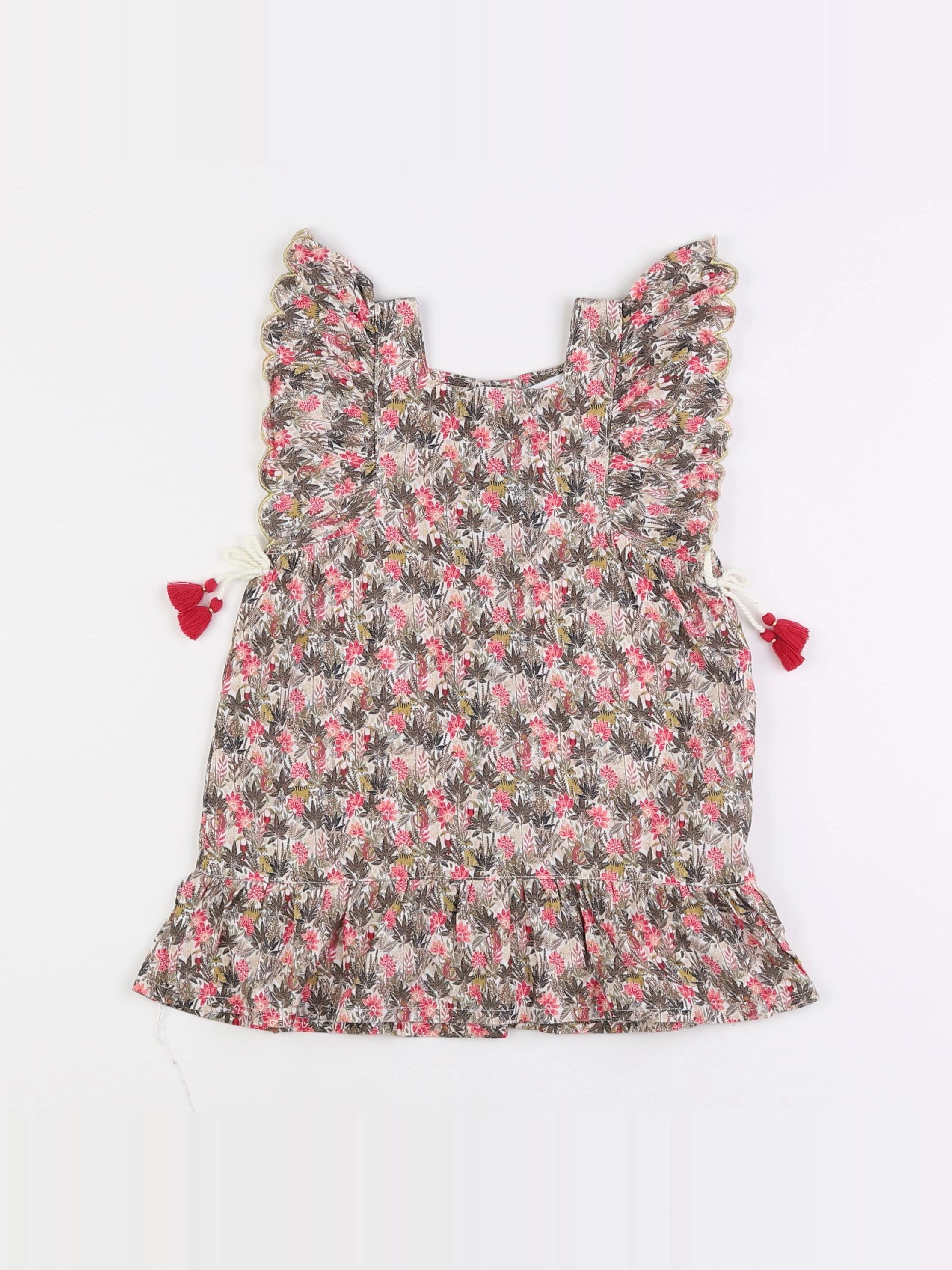 Vertbaudet - blouse vert - 3 ans