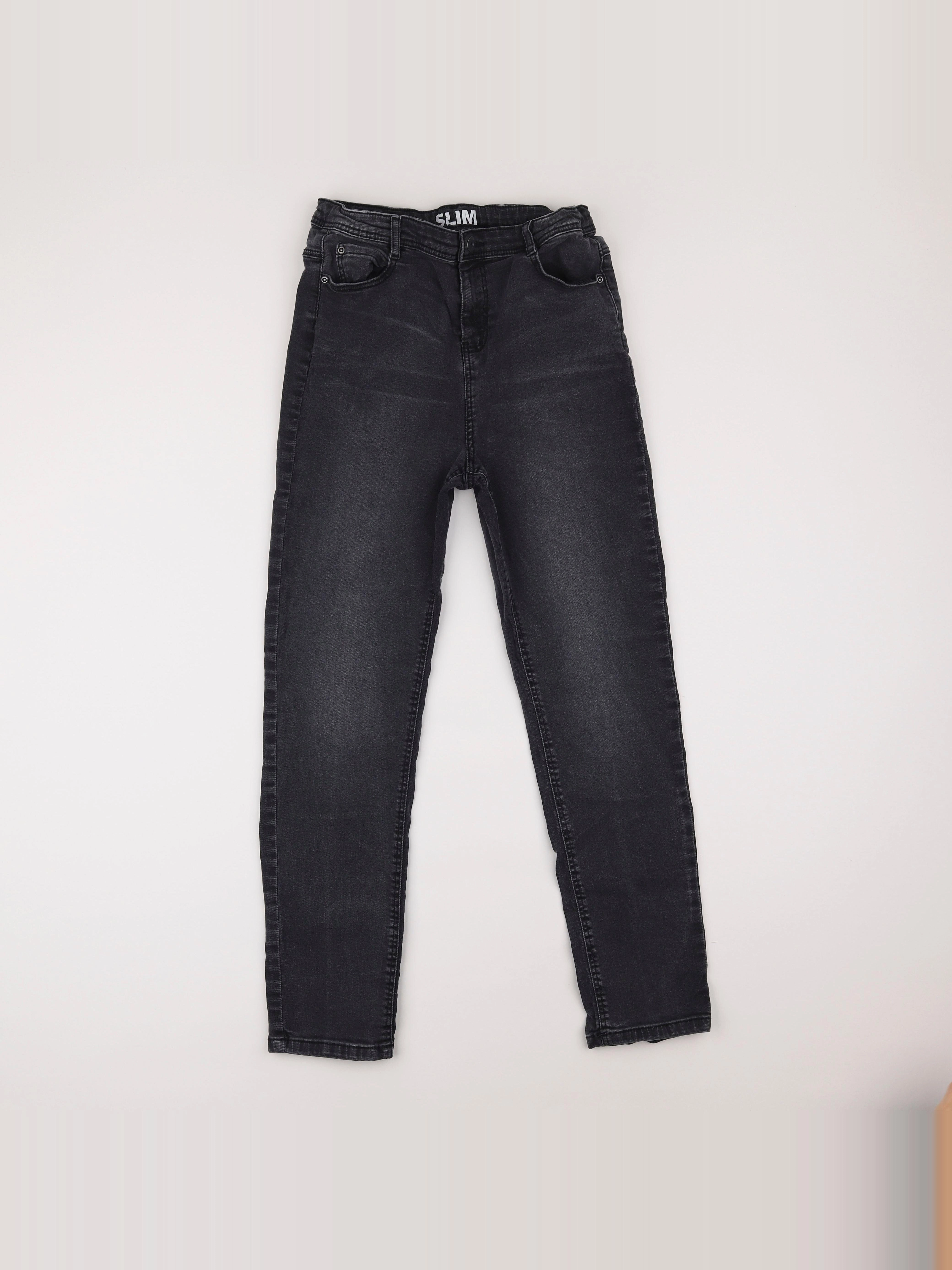 Vertbaudet - pantalon gris - 12 ans