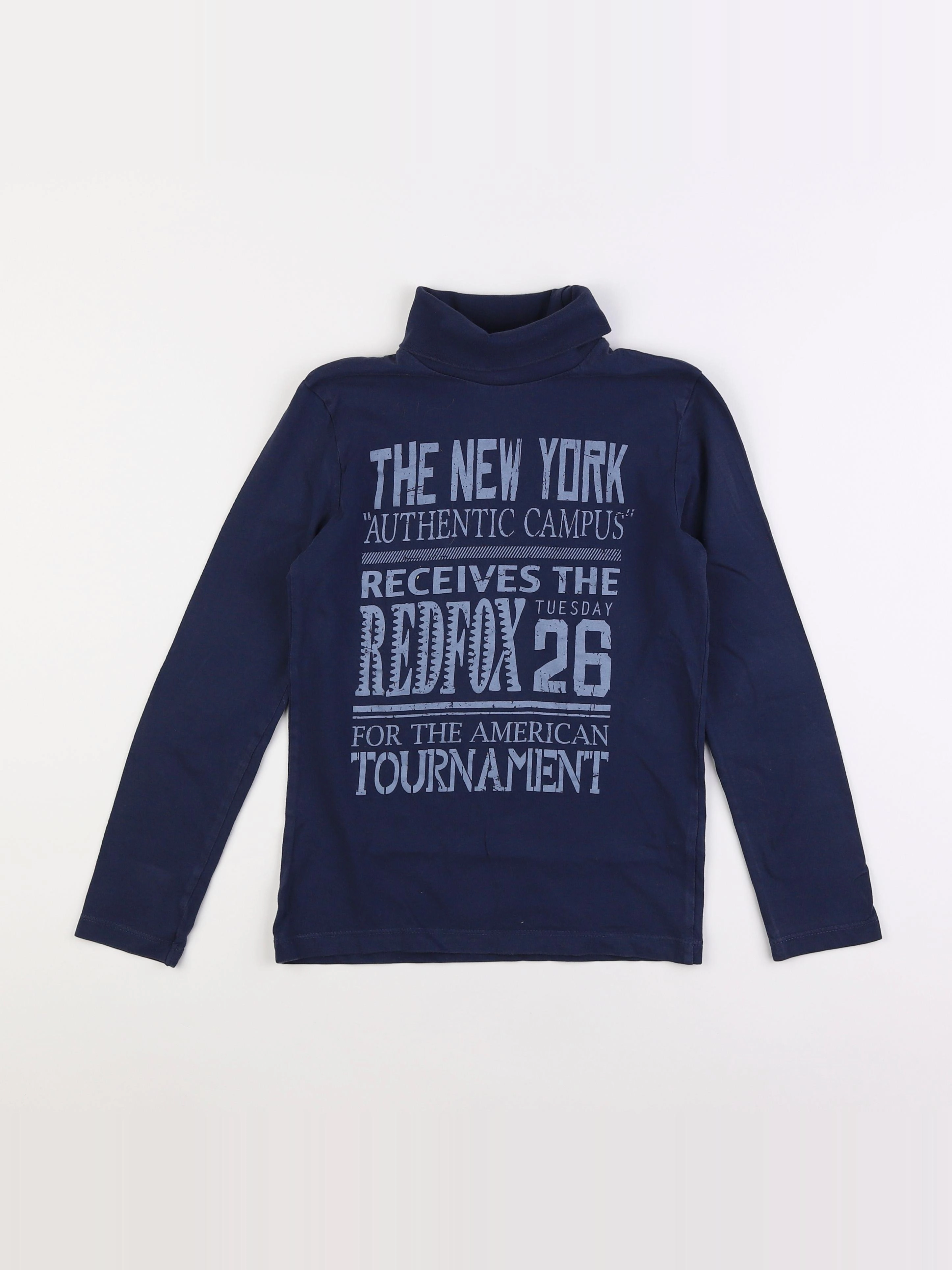 La Redoute - sous-pull bleu - 10 ans
