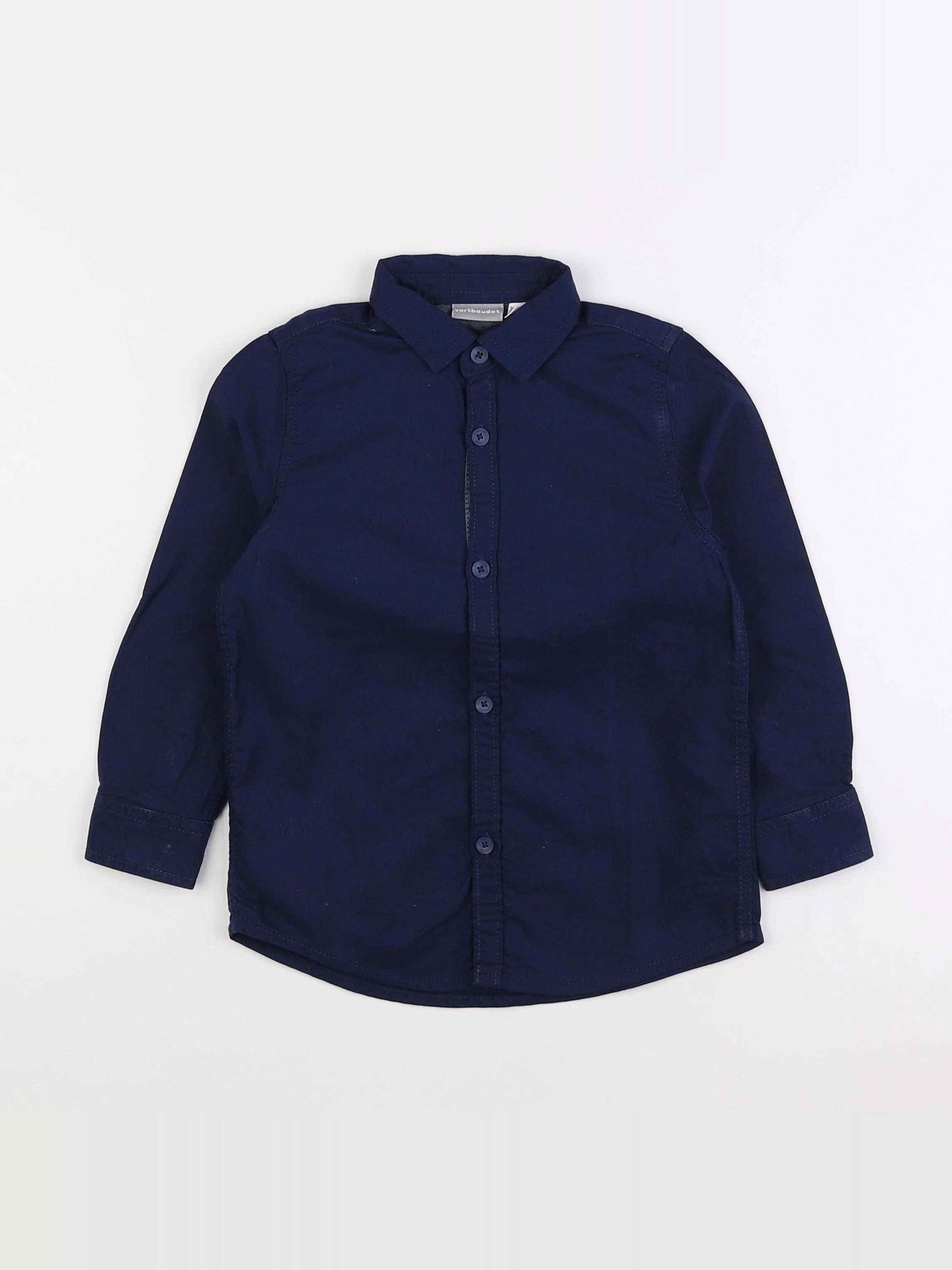 Vertbaudet - chemise bleu - 5 ans
