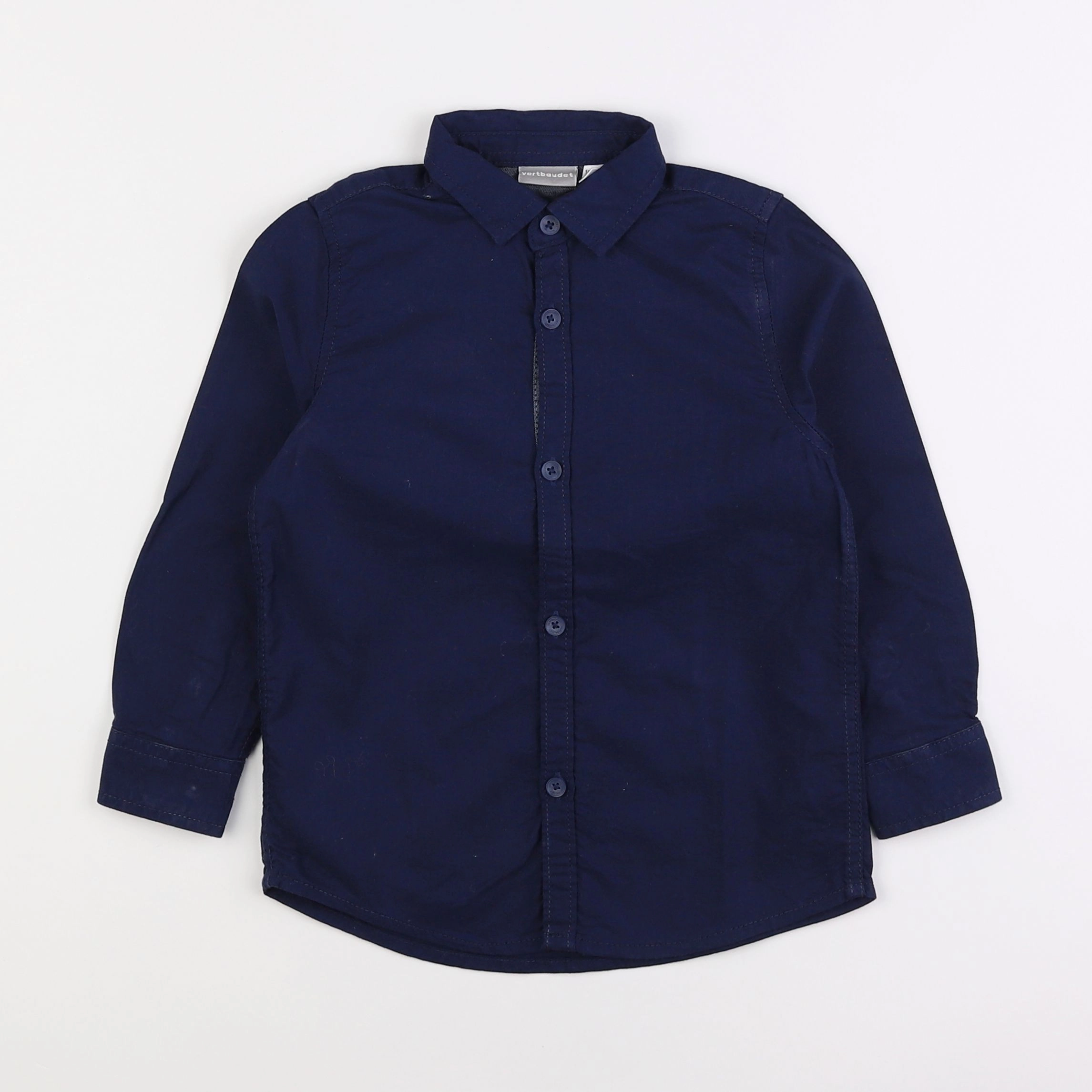 Vertbaudet - chemise bleu - 5 ans