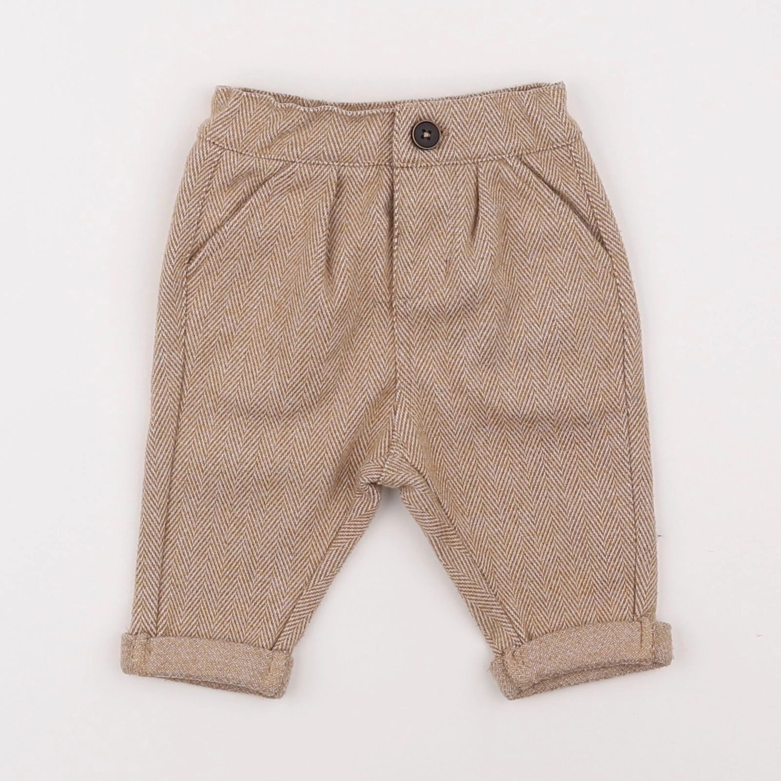 Tape à l'oeil - pantalon marron - 3 mois