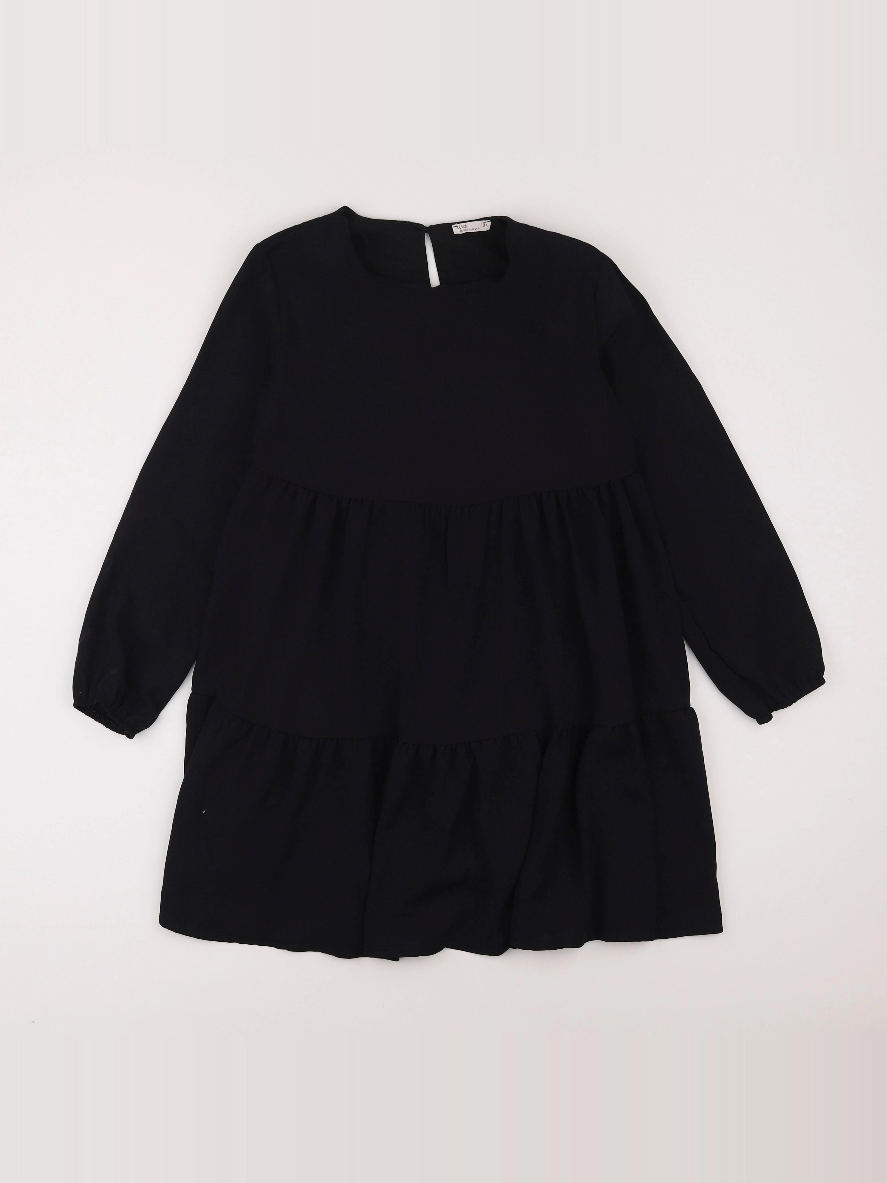 Little Cigogne - robe noir - 10 ans
