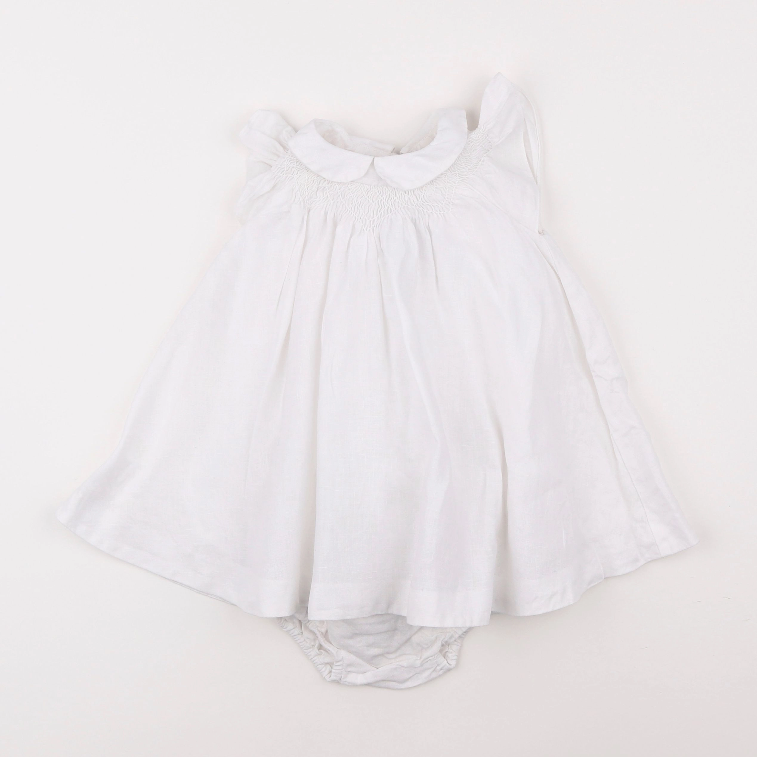 Jacadi - robe blanc - 18 mois