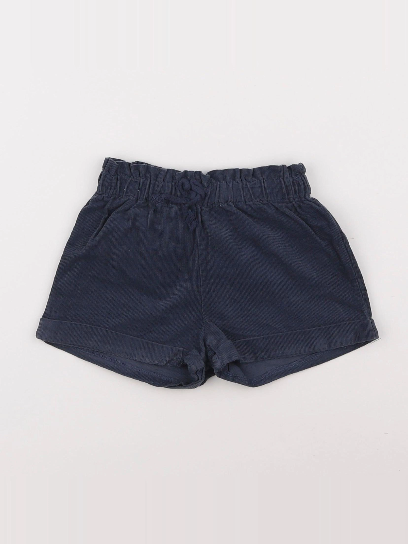 Vertbaudet - short bleu - 2 ans