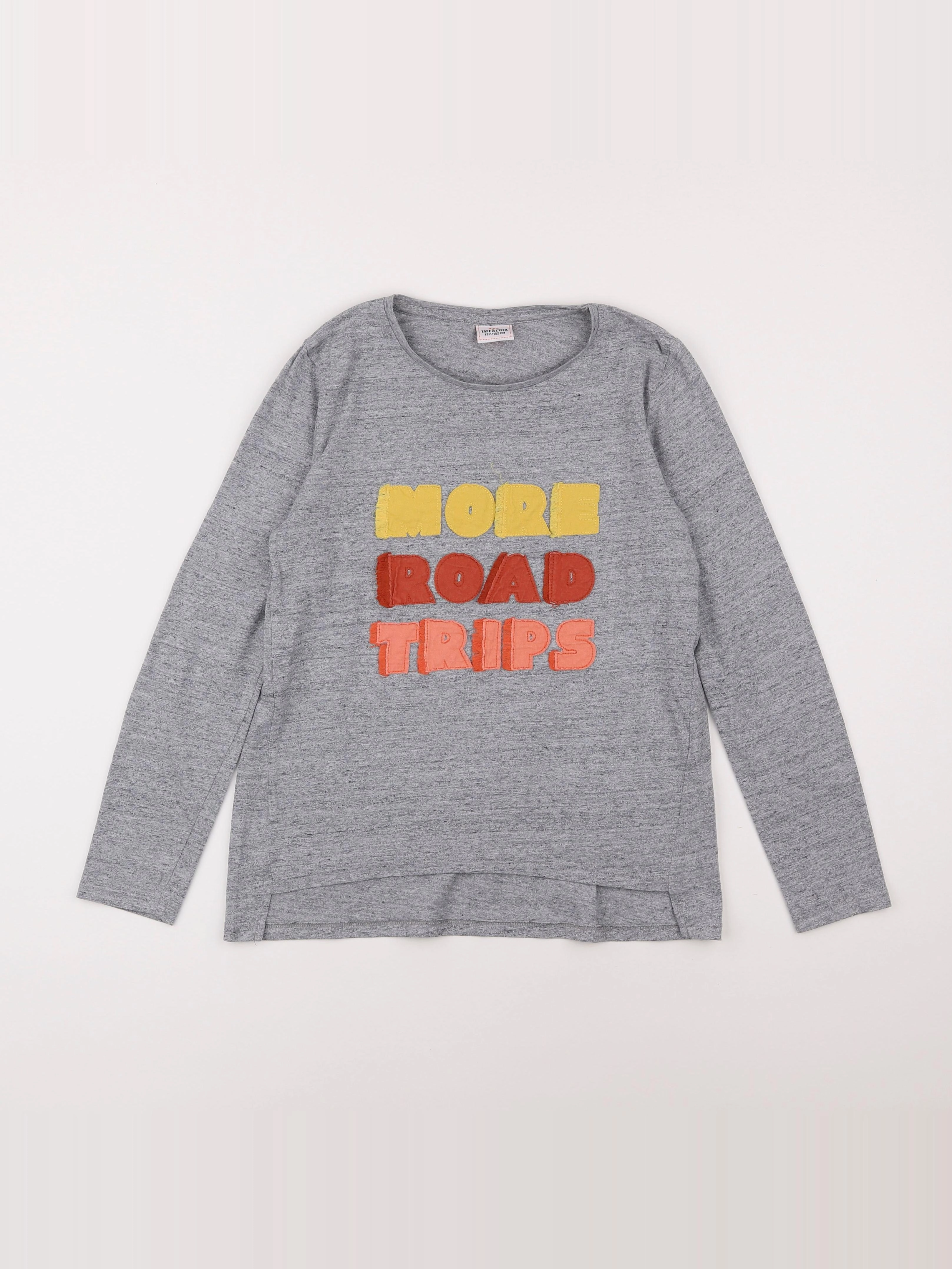 Tape à l'oeil - tee-shirt gris - 12 ans