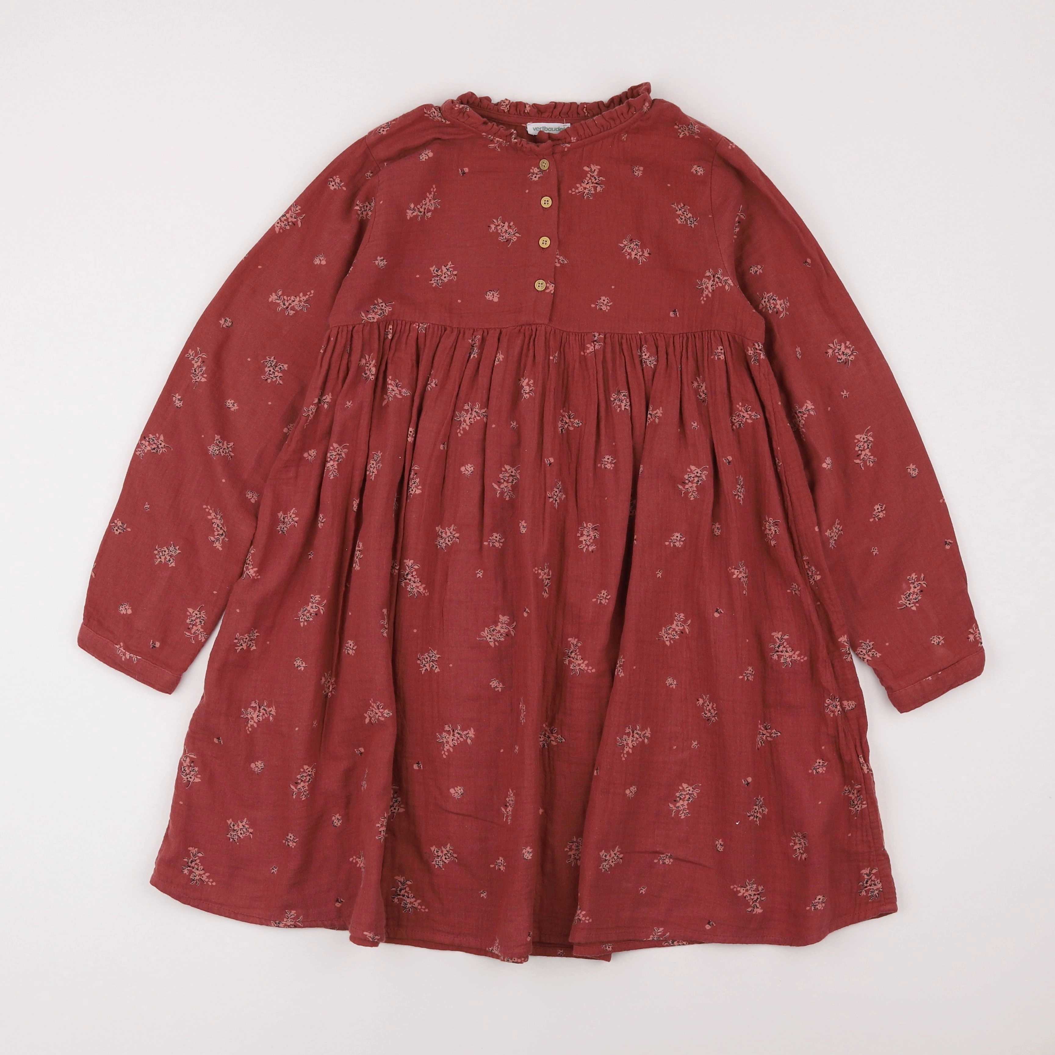 Vertbaudet - robe rose - 9 ans