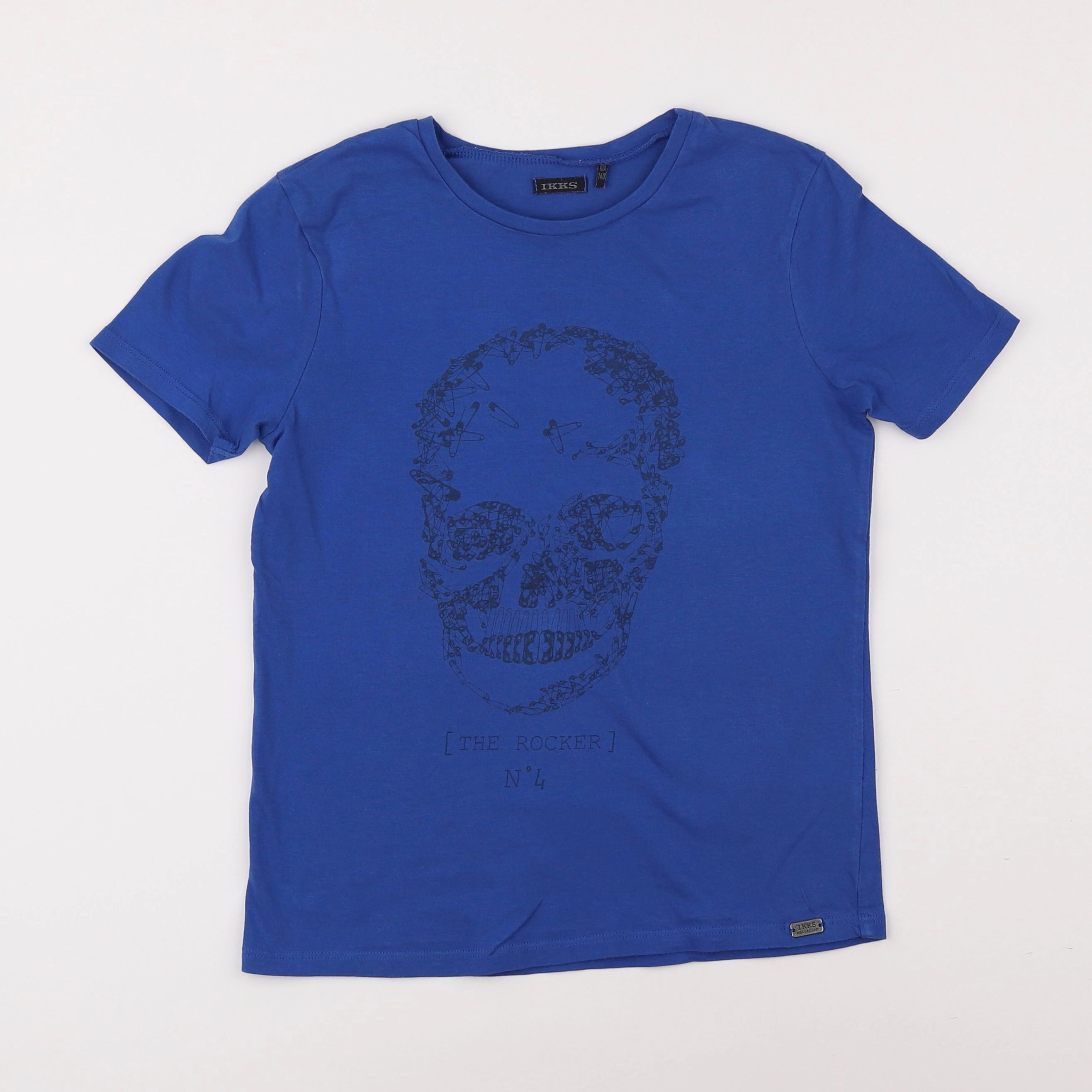 IKKS - tee-shirt bleu - 10 ans