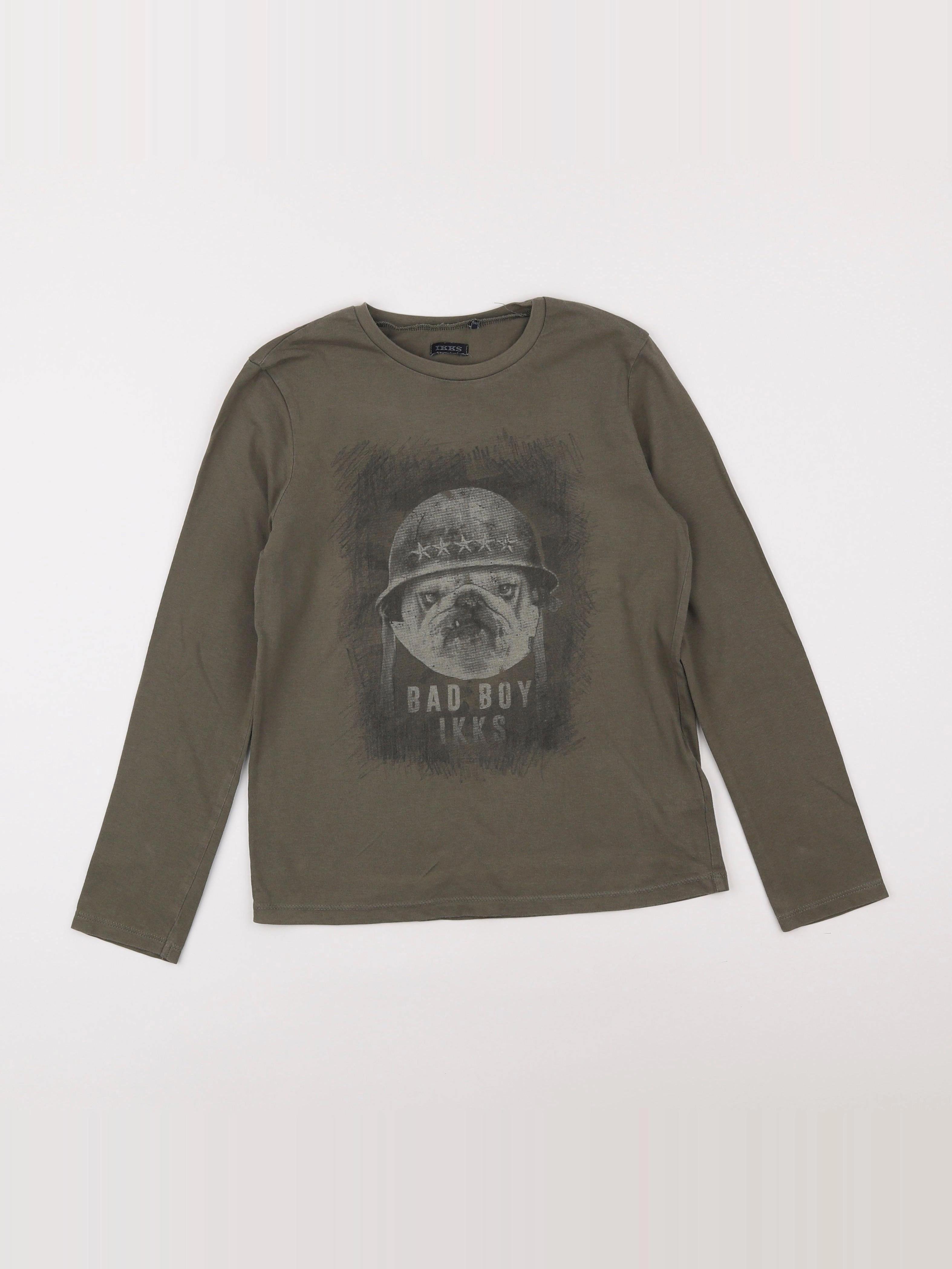 IKKS - tee-shirt vert - 10 ans