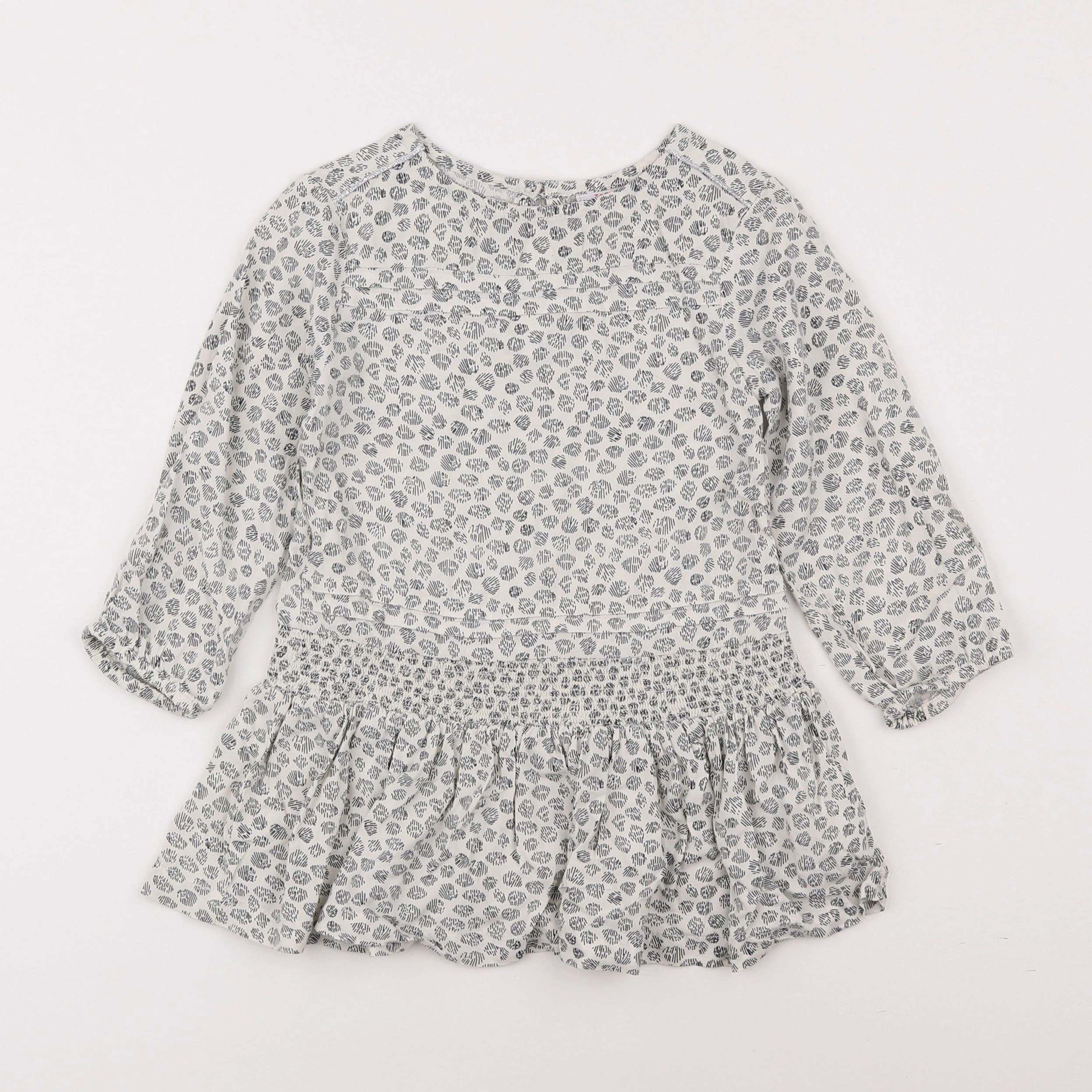Tape à l'oeil - robe blanc - 2 ans