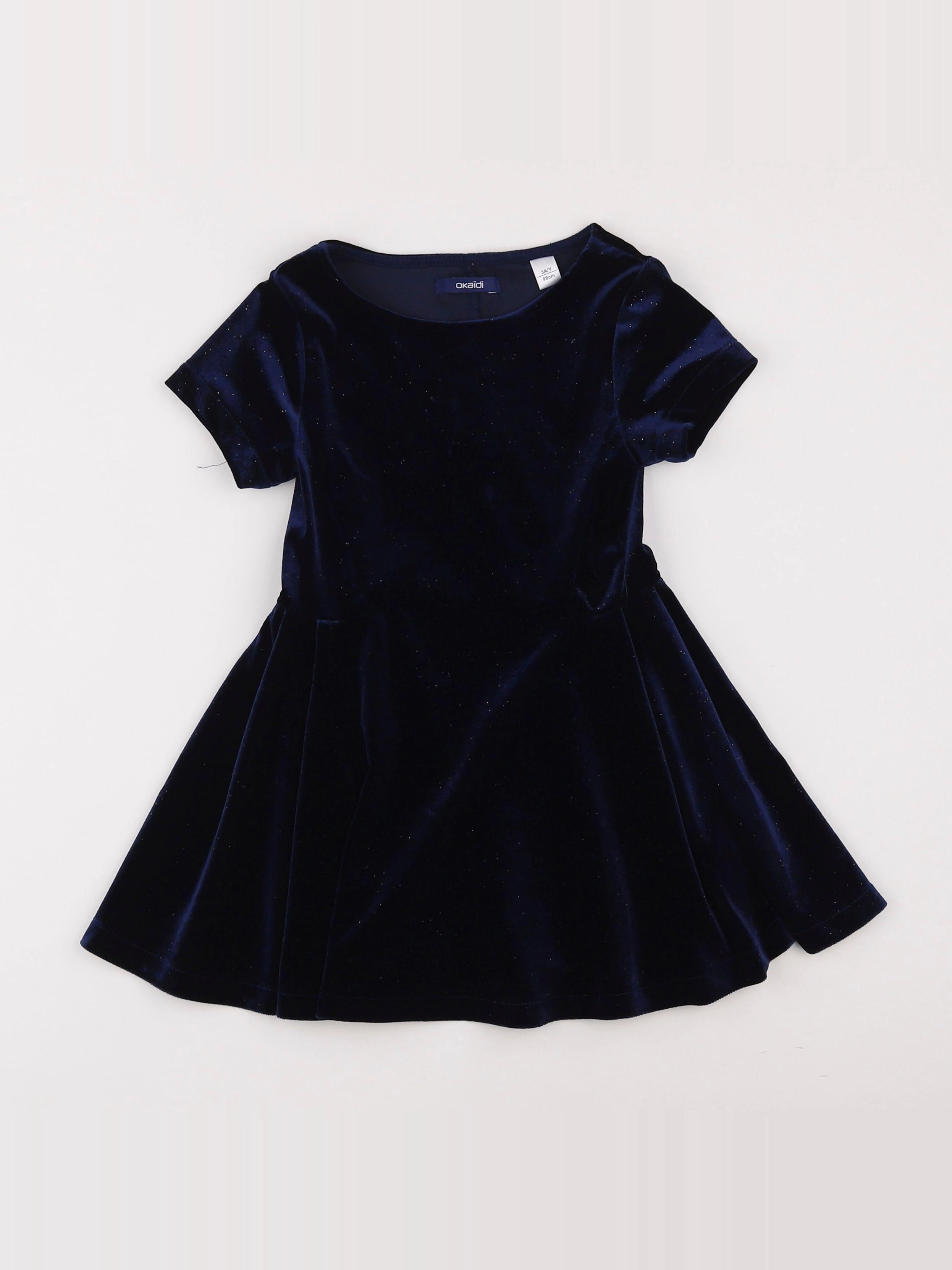 Okaidi - robe bleu - 3 ans
