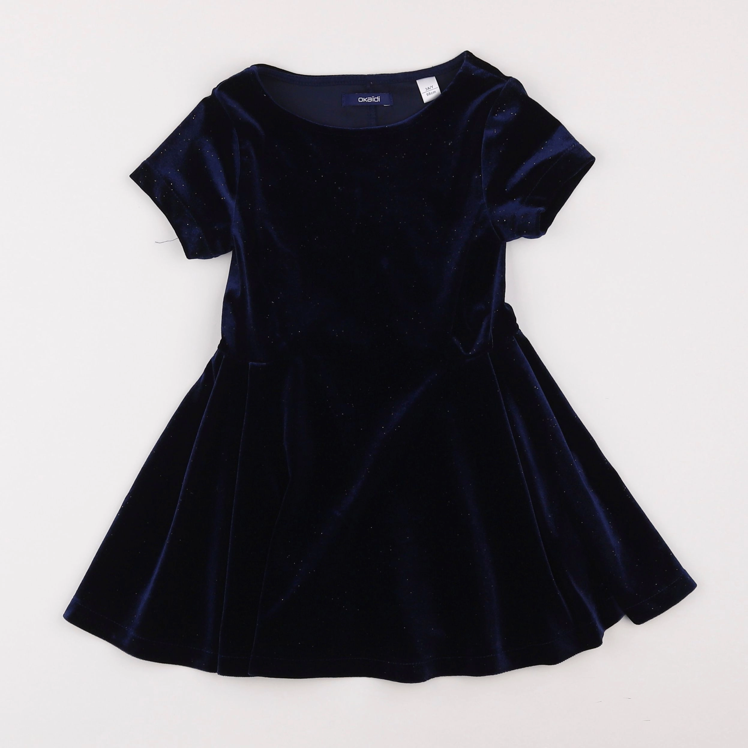 Okaidi - robe bleu - 3 ans