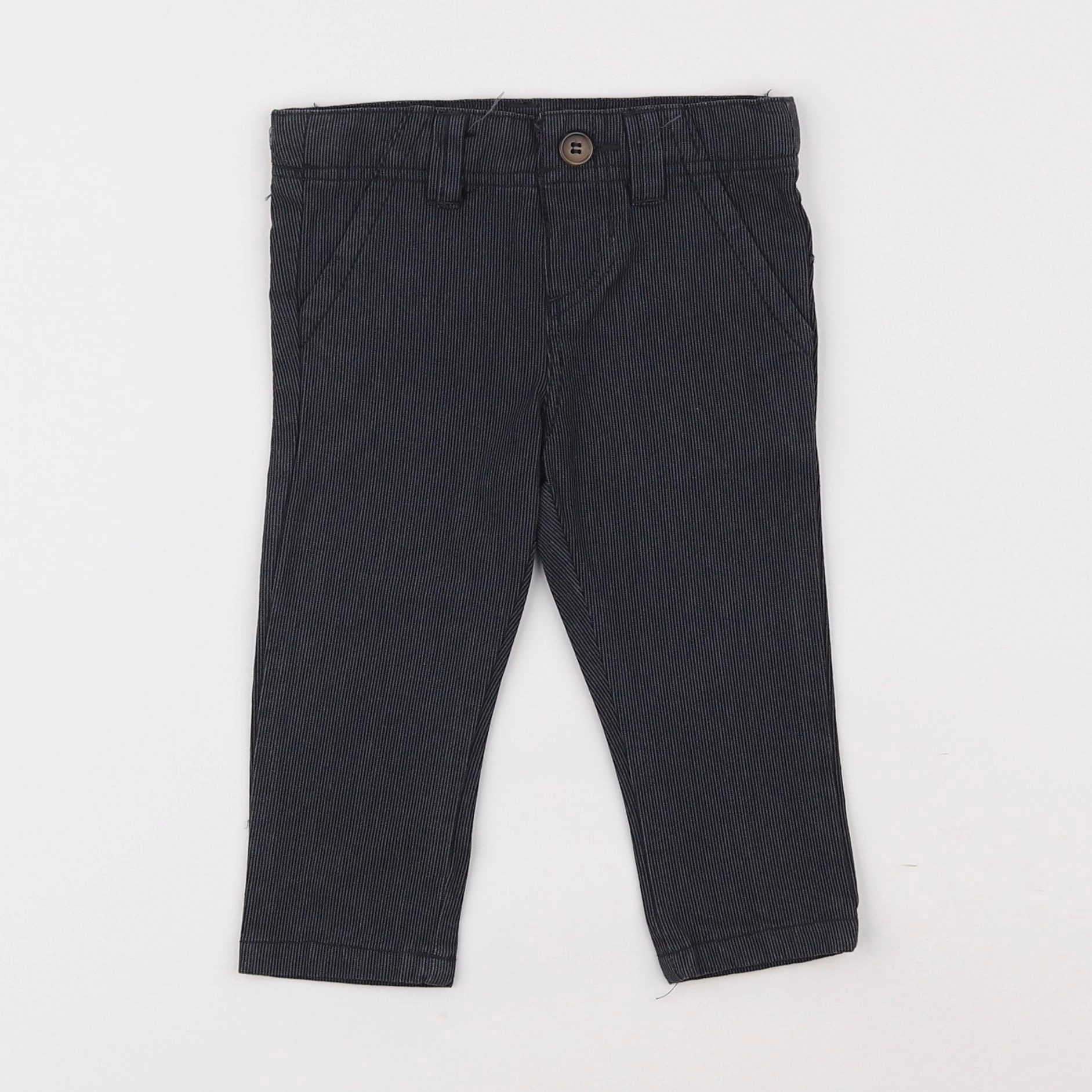 Boutchou - pantalon bleu - 6 mois