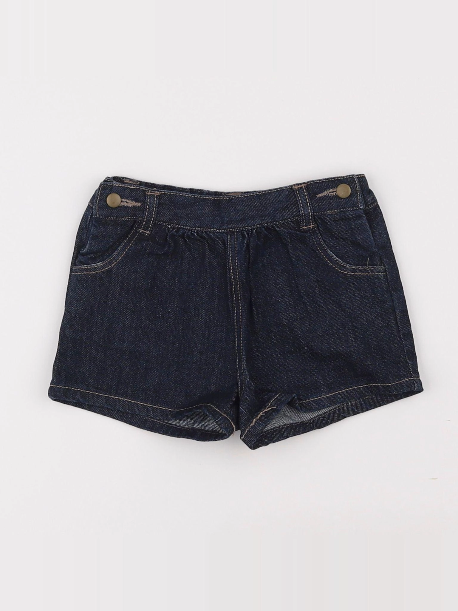 Boutchou - short bleu - 12 mois