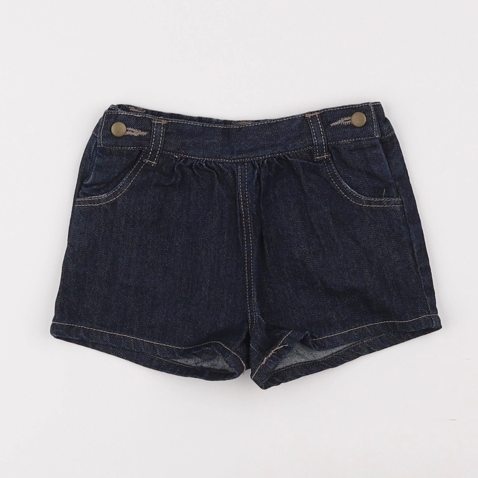 Boutchou - short bleu - 12 mois