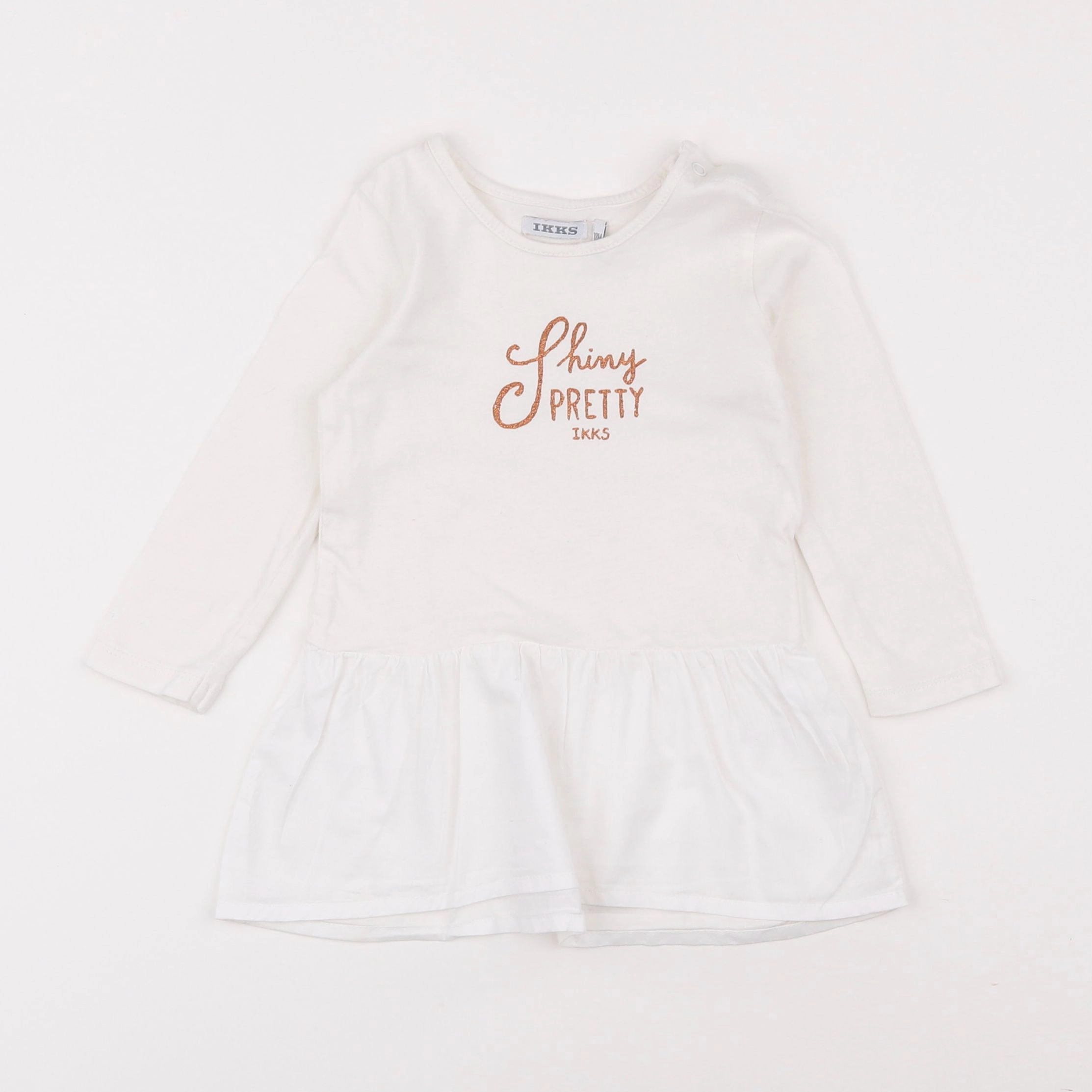 IKKS - robe blanc - 18 mois