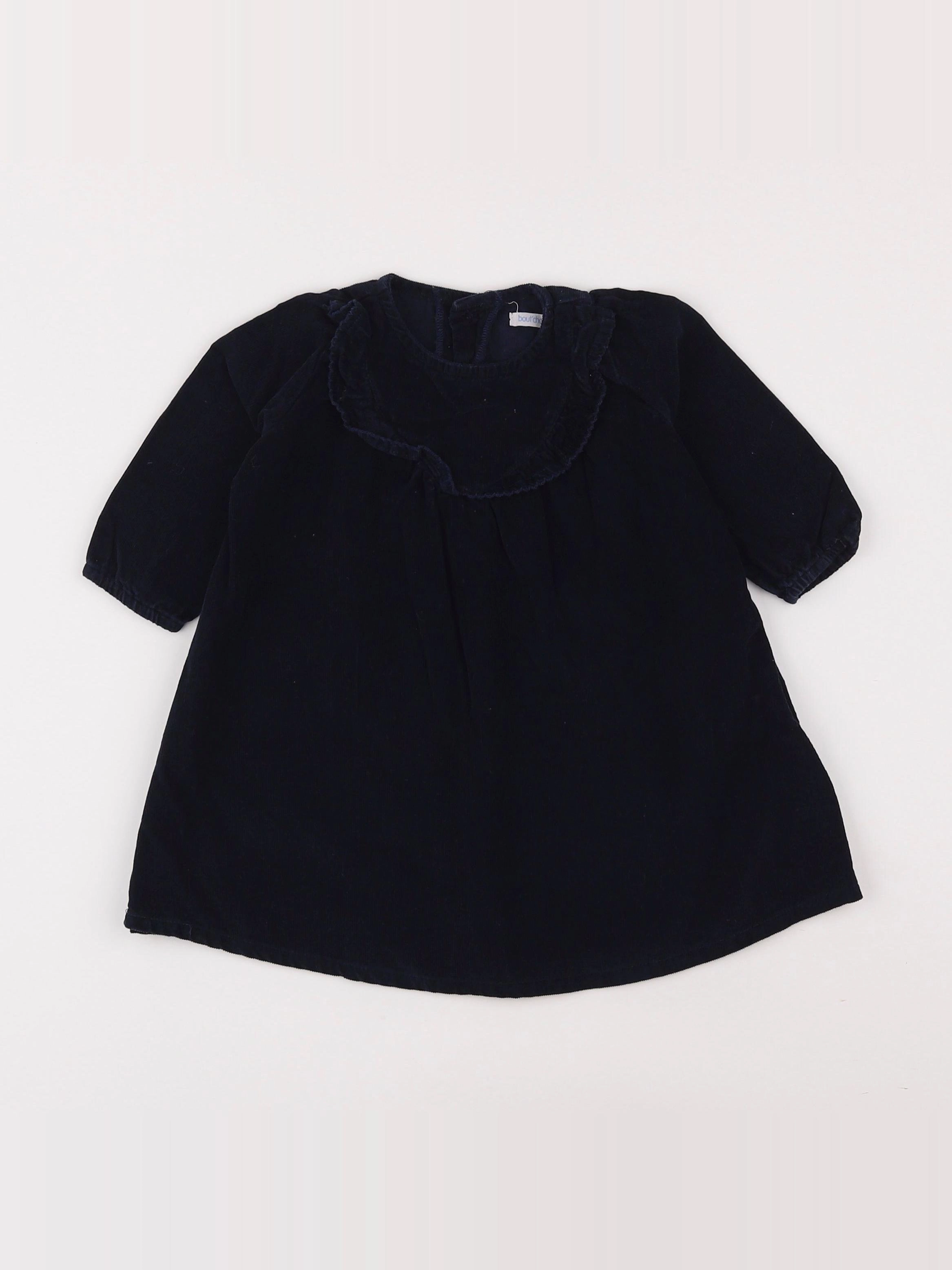 Boutchou - robe bleu - 6 mois