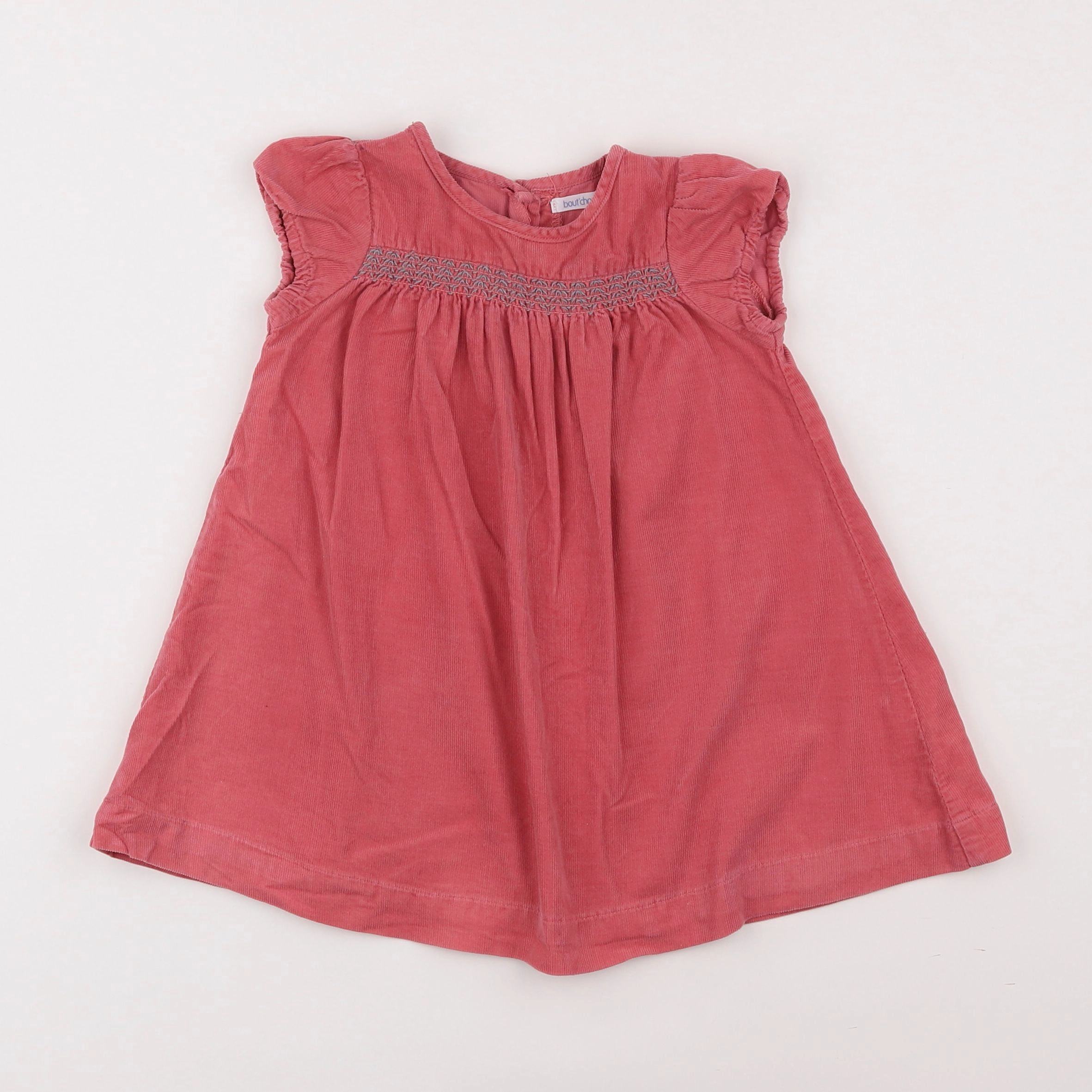 Boutchou - robe rose - 12 mois