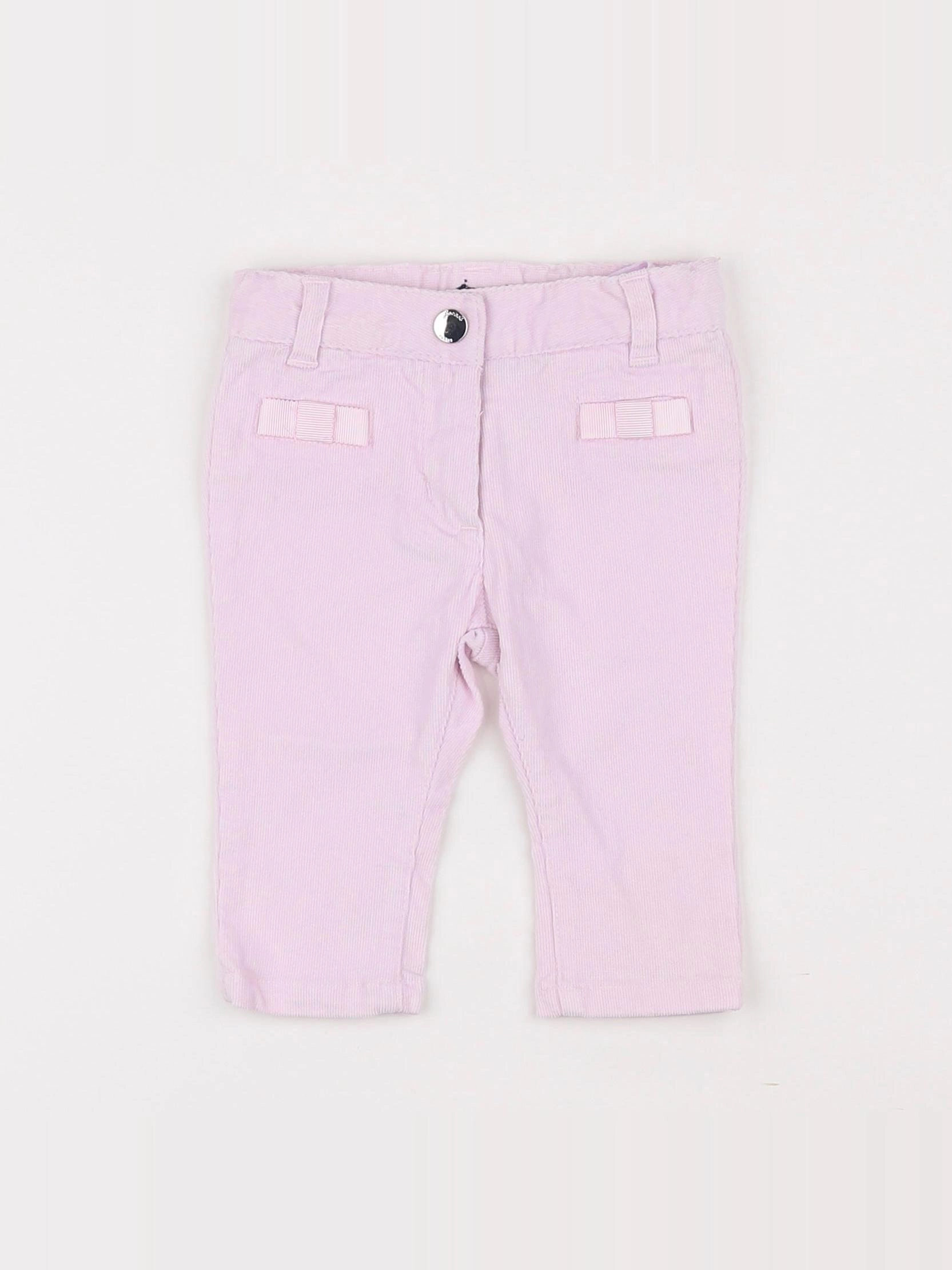 Jacadi - pantalon rose - 6 mois