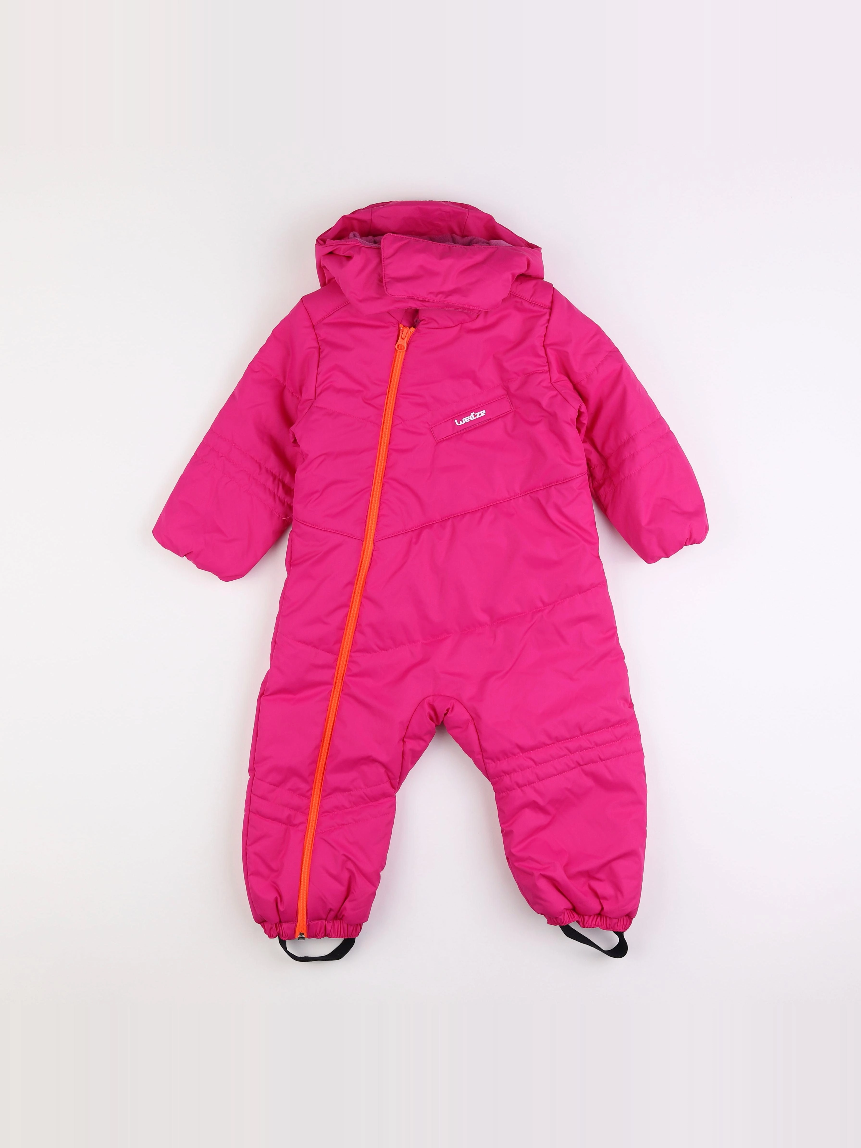 Decathlon ski - combinaison de ski rose - 2 ans