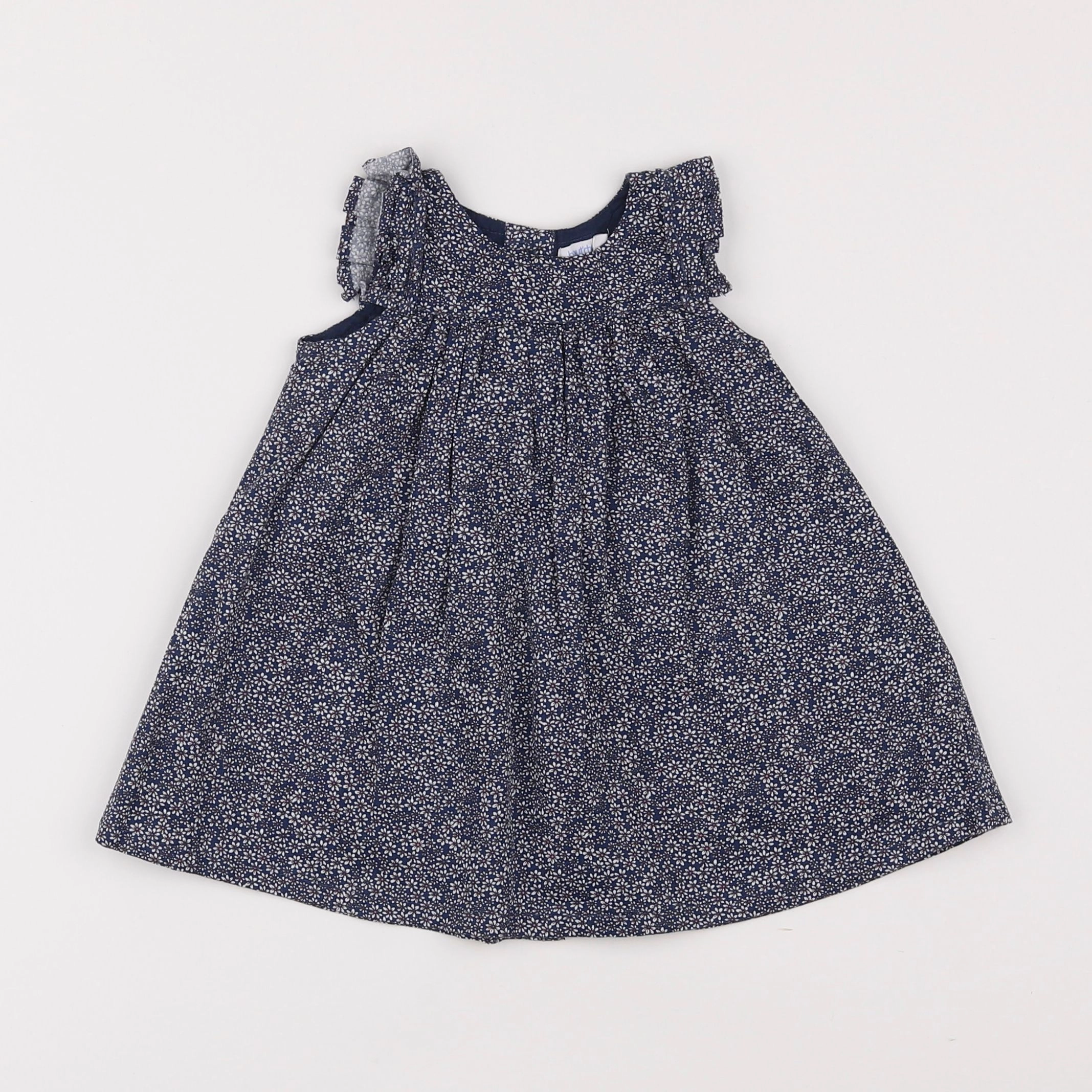 Boutchou - robe bleu - 3 mois