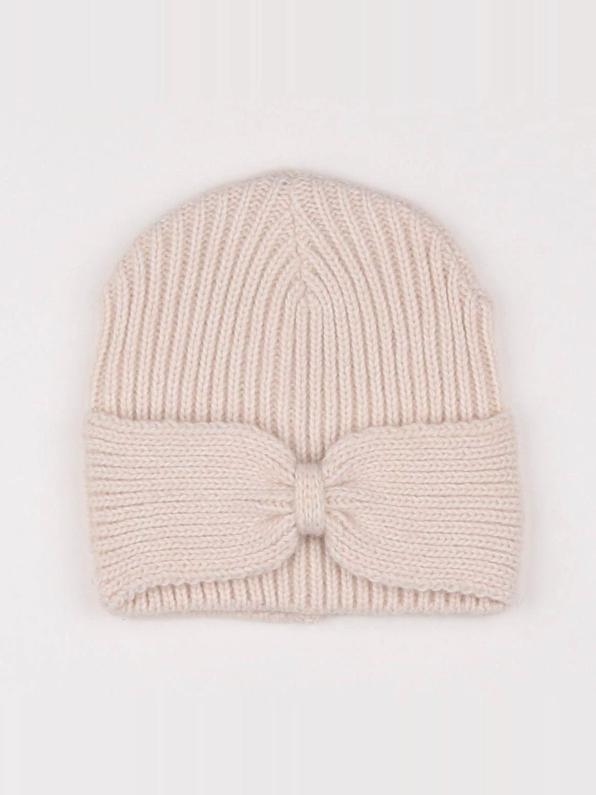 Vertbaudet - bonnet beige - 11/14 ans