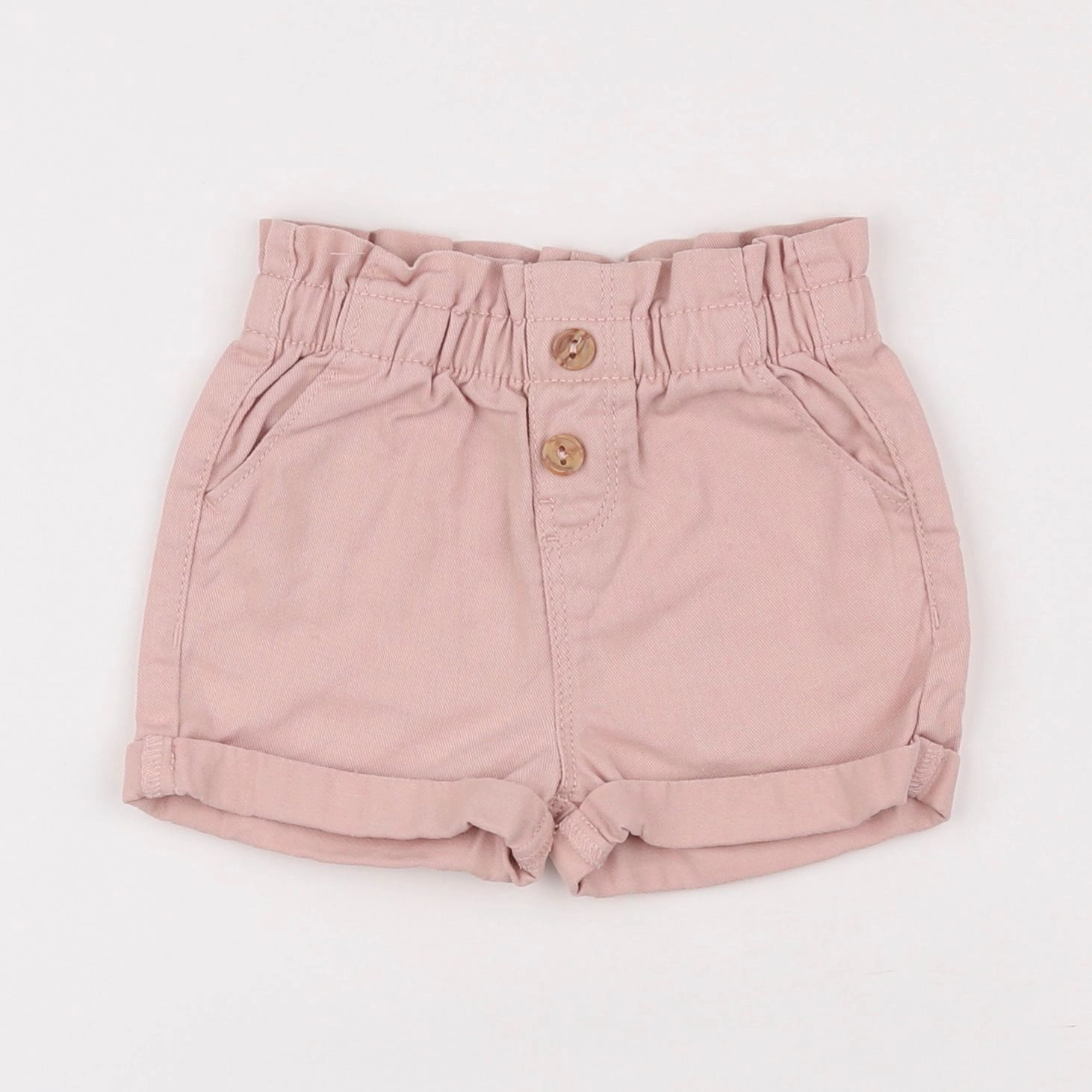 Vertbaudet - short rose - 9 mois