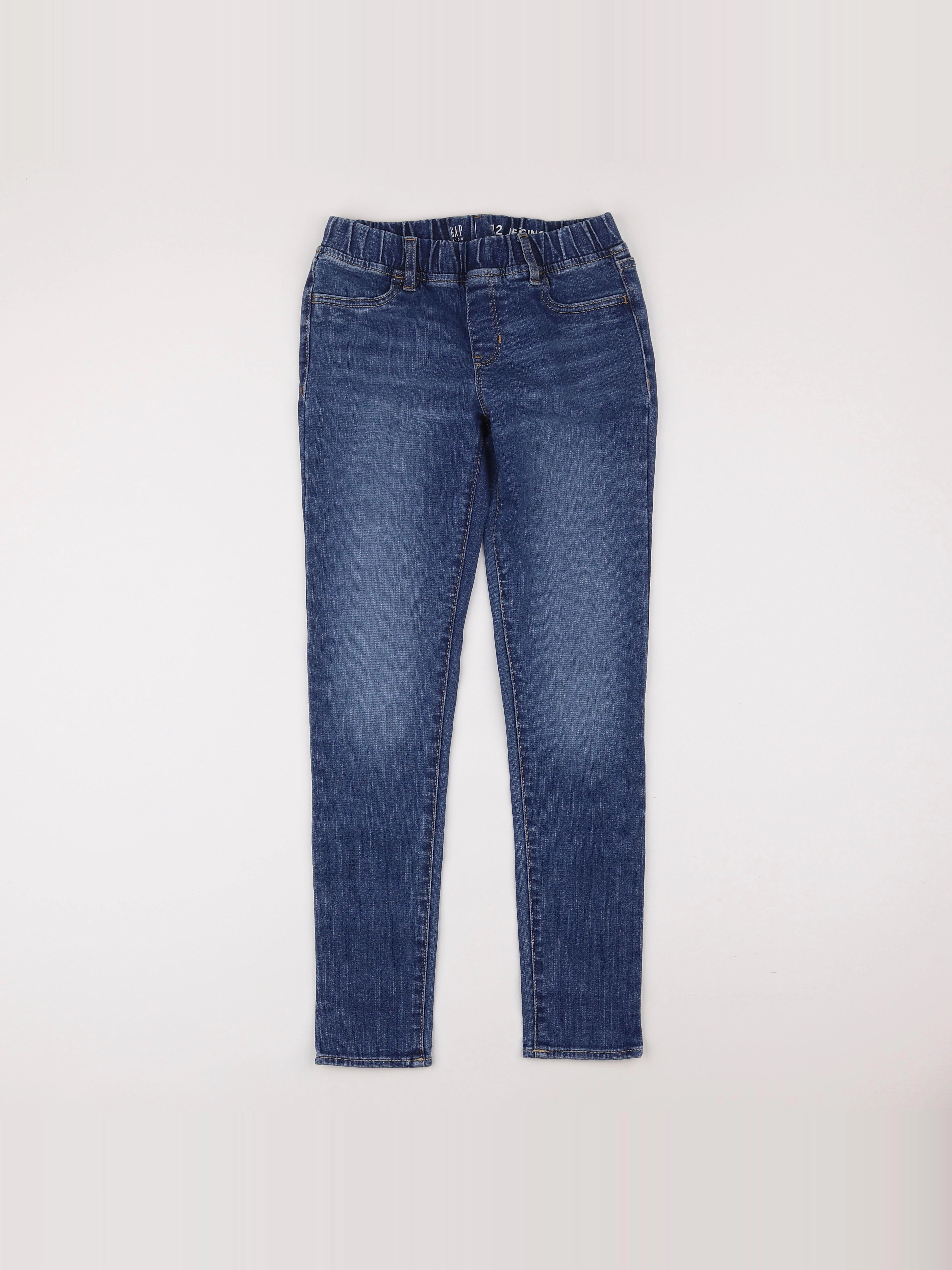 GAP - jegging bleu - 12 ans