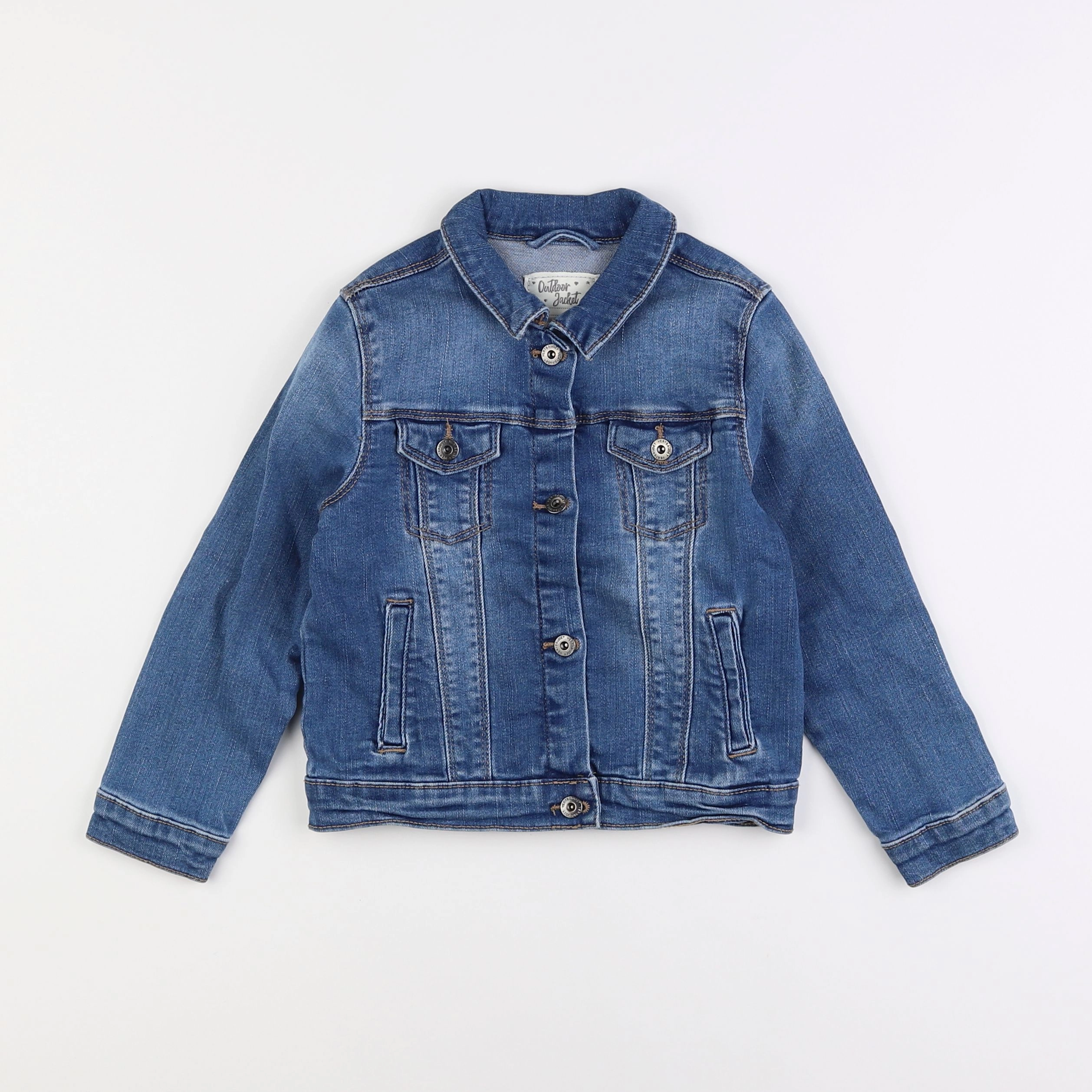 Vertbaudet - veste bleu - 5 ans