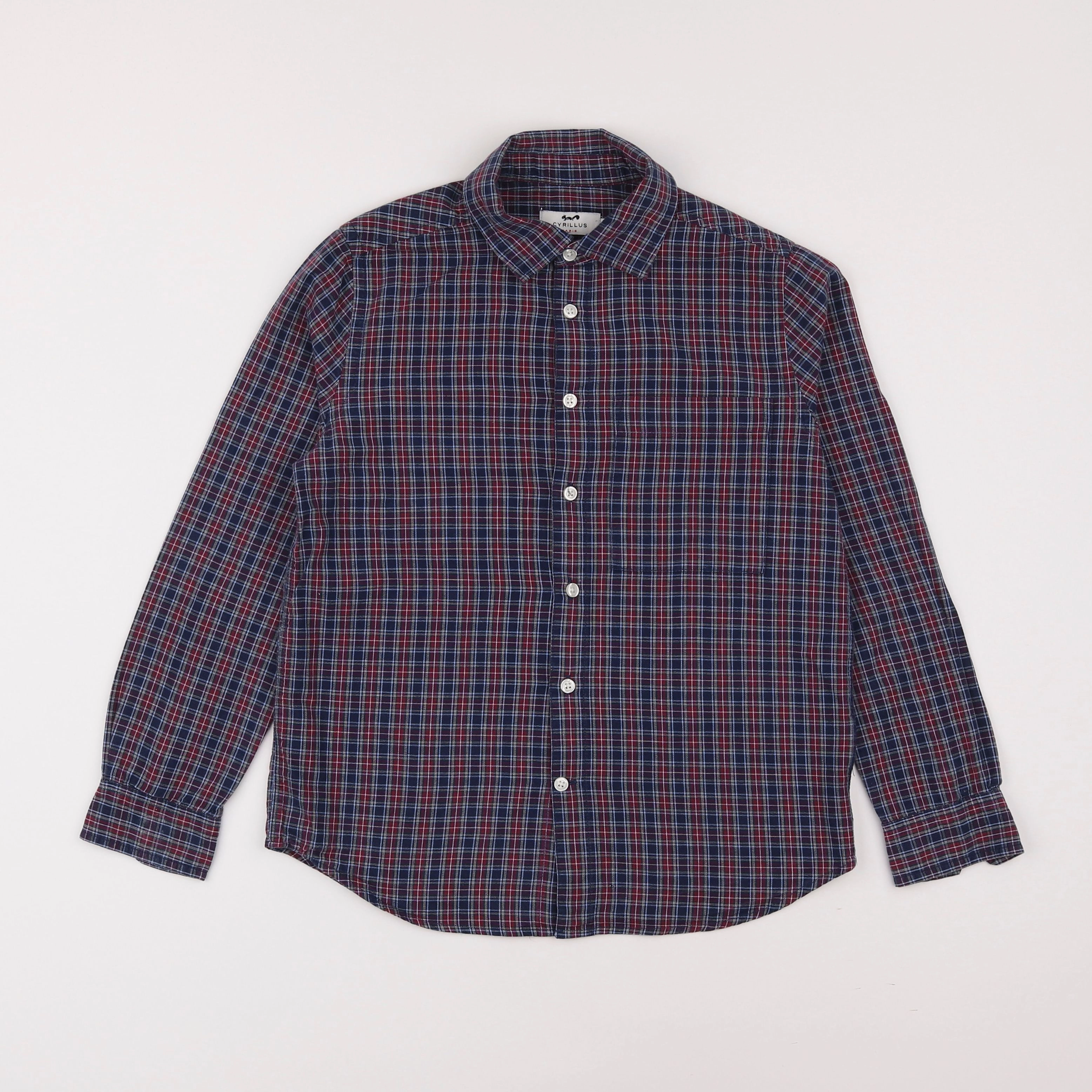 Cyrillus - chemise bleu - 10 ans