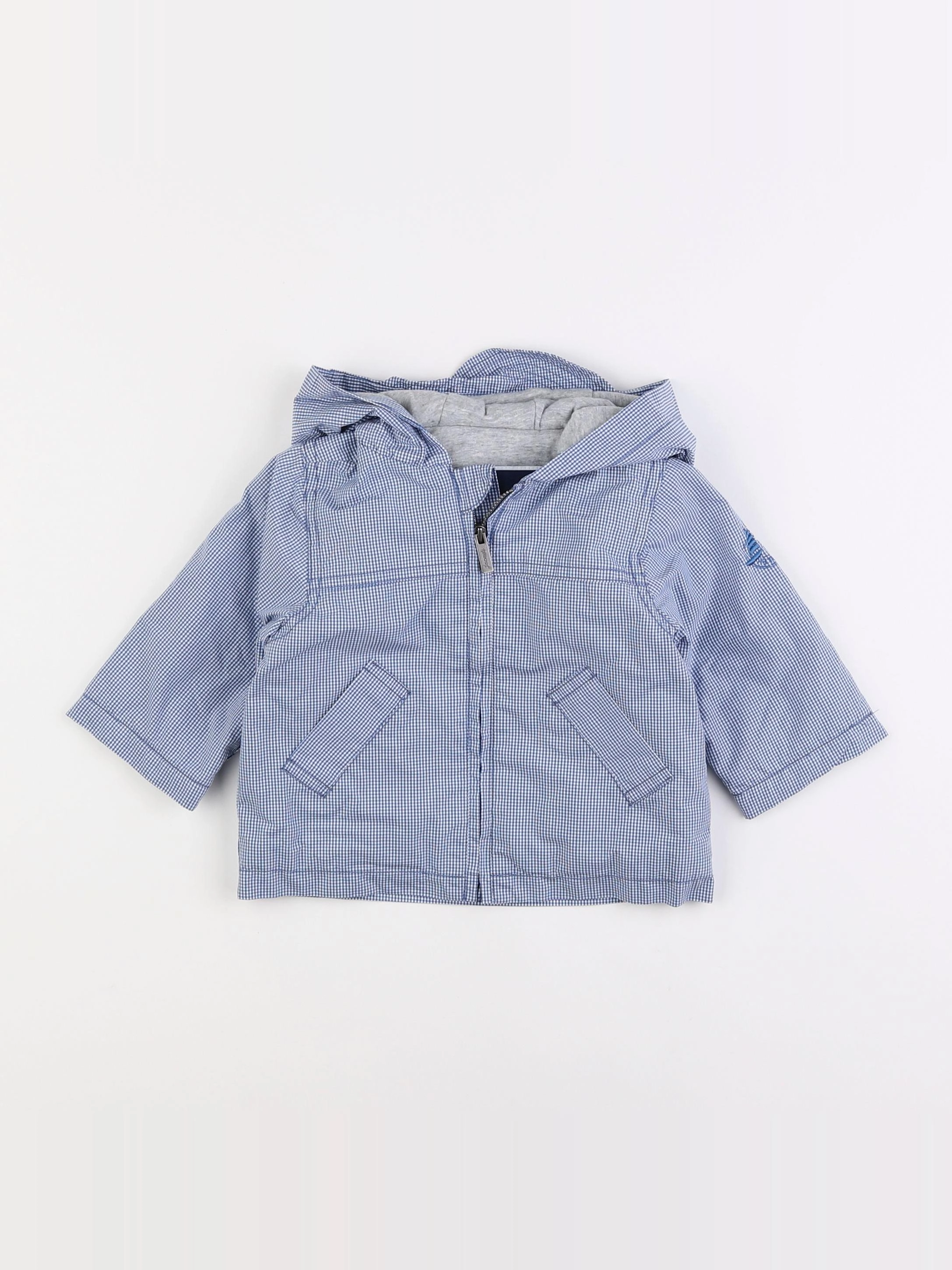 Jacadi - imperméable bleu - 6 mois