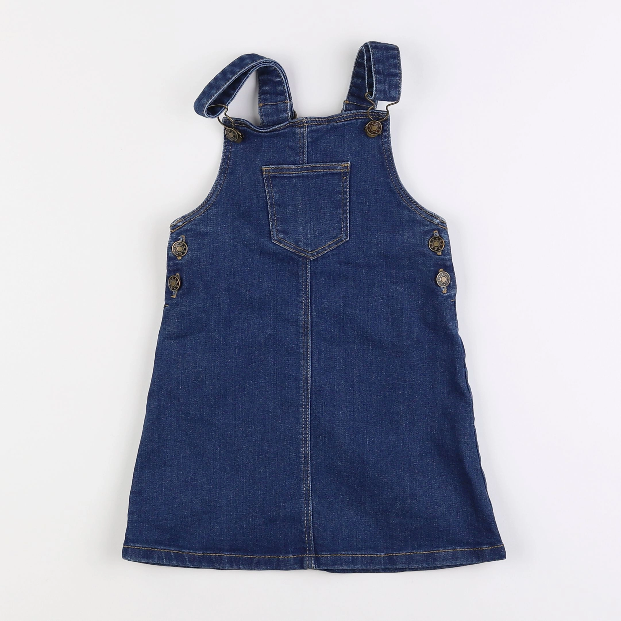 Monoprix - robe bleu - 4 ans