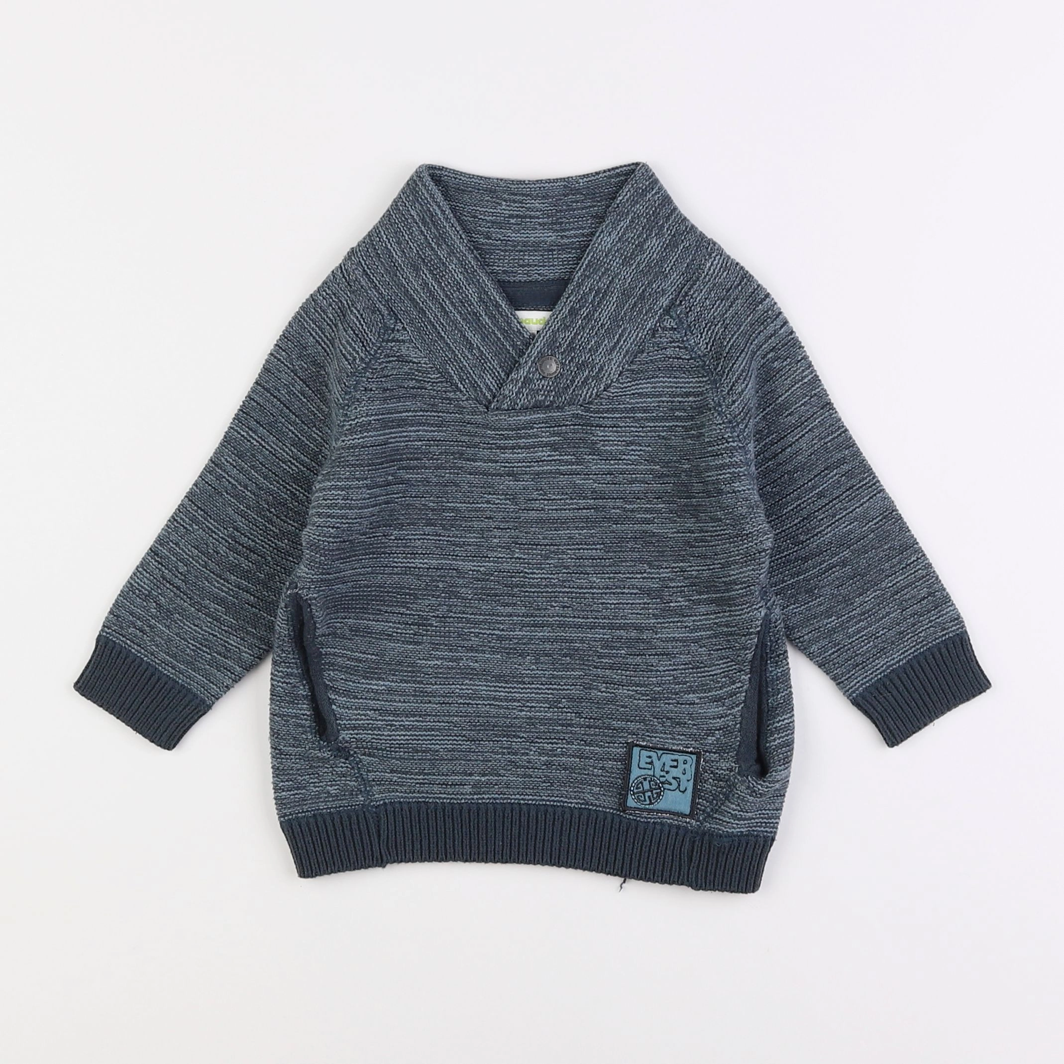 Vertbaudet - pull bleu - 2 ans