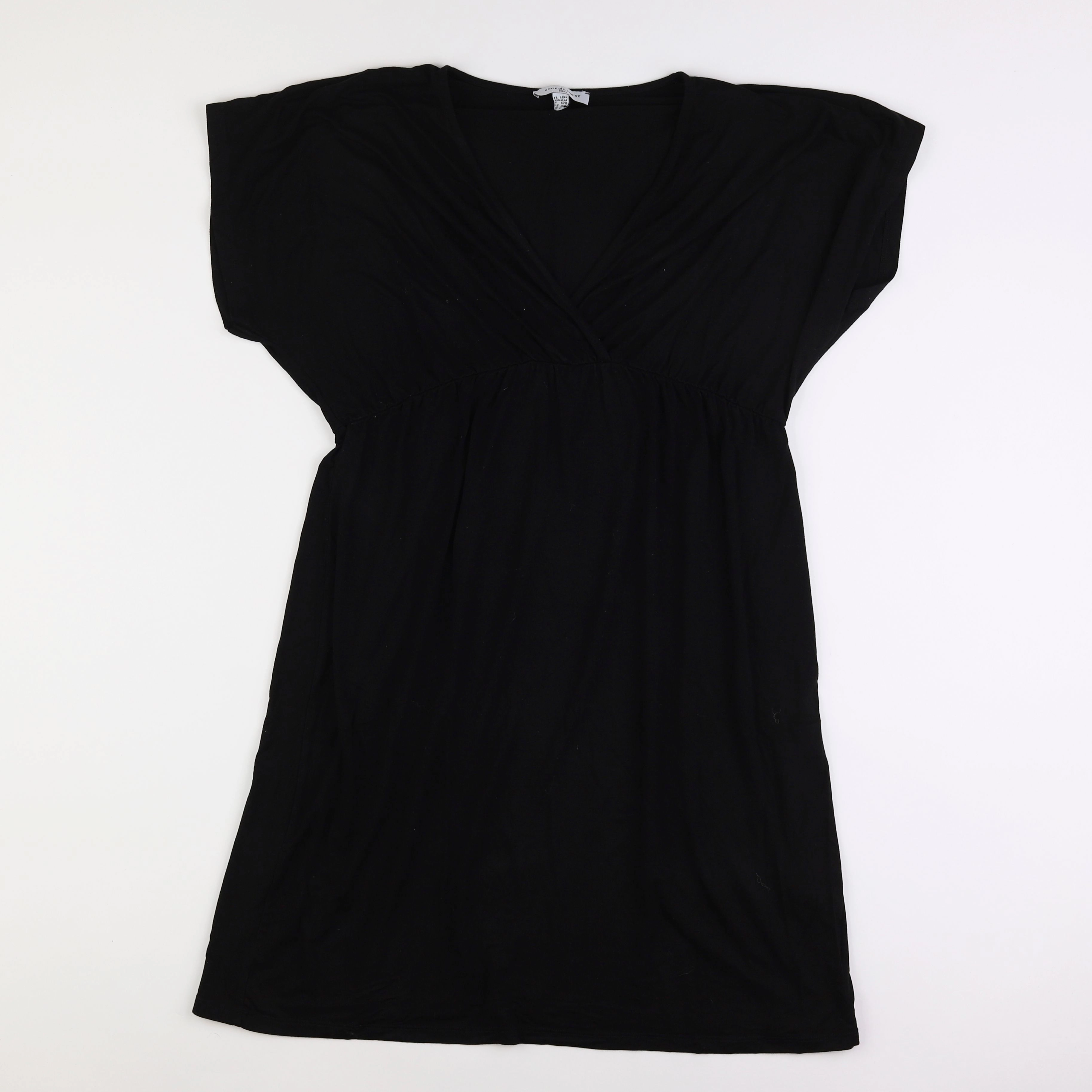 Envie de fraise - robe grossesse, allaitement noir - 44 à 46