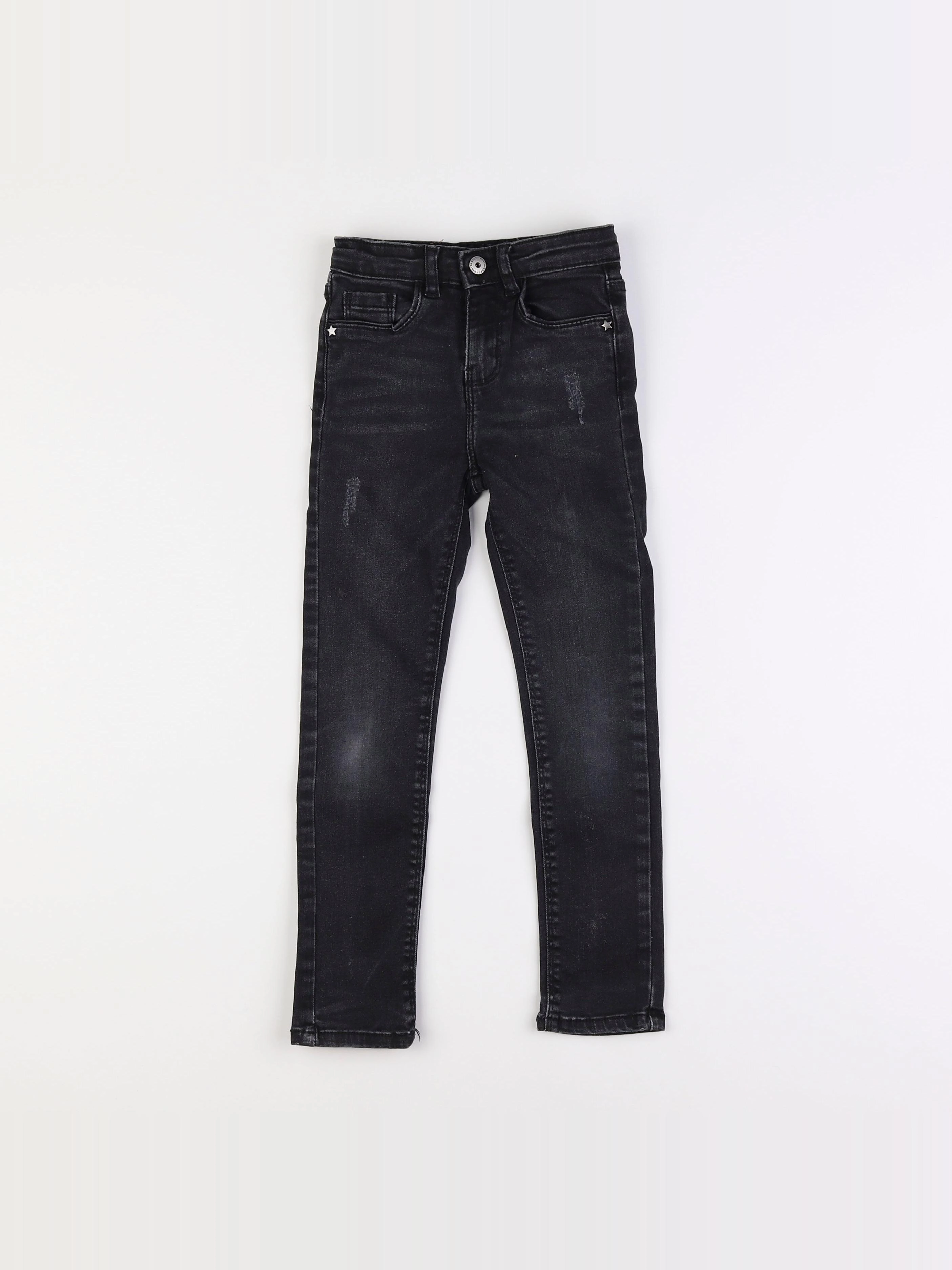 Vertbaudet - jean noir - 6 ans